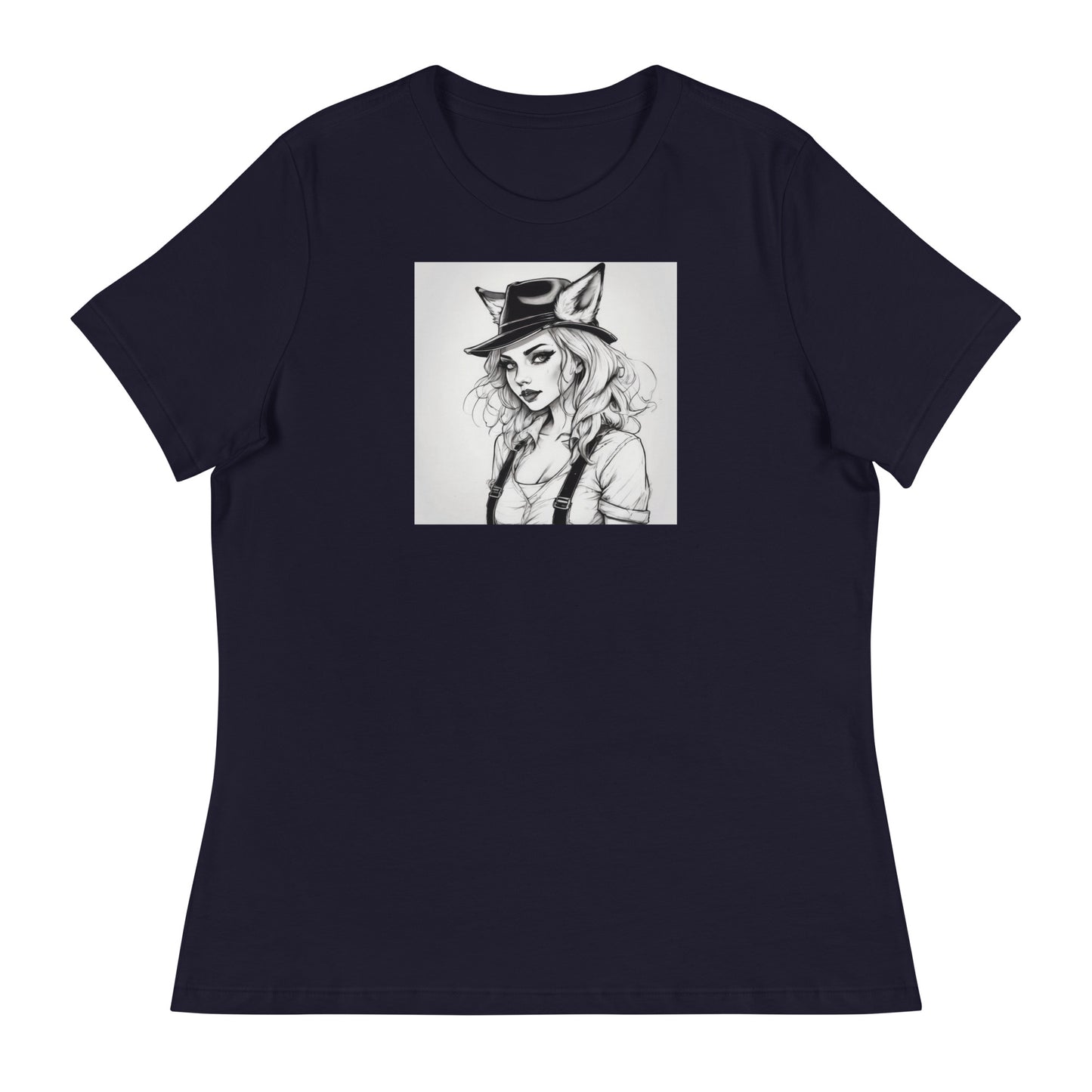 Foxy Lady Women's T-Shirt Navy