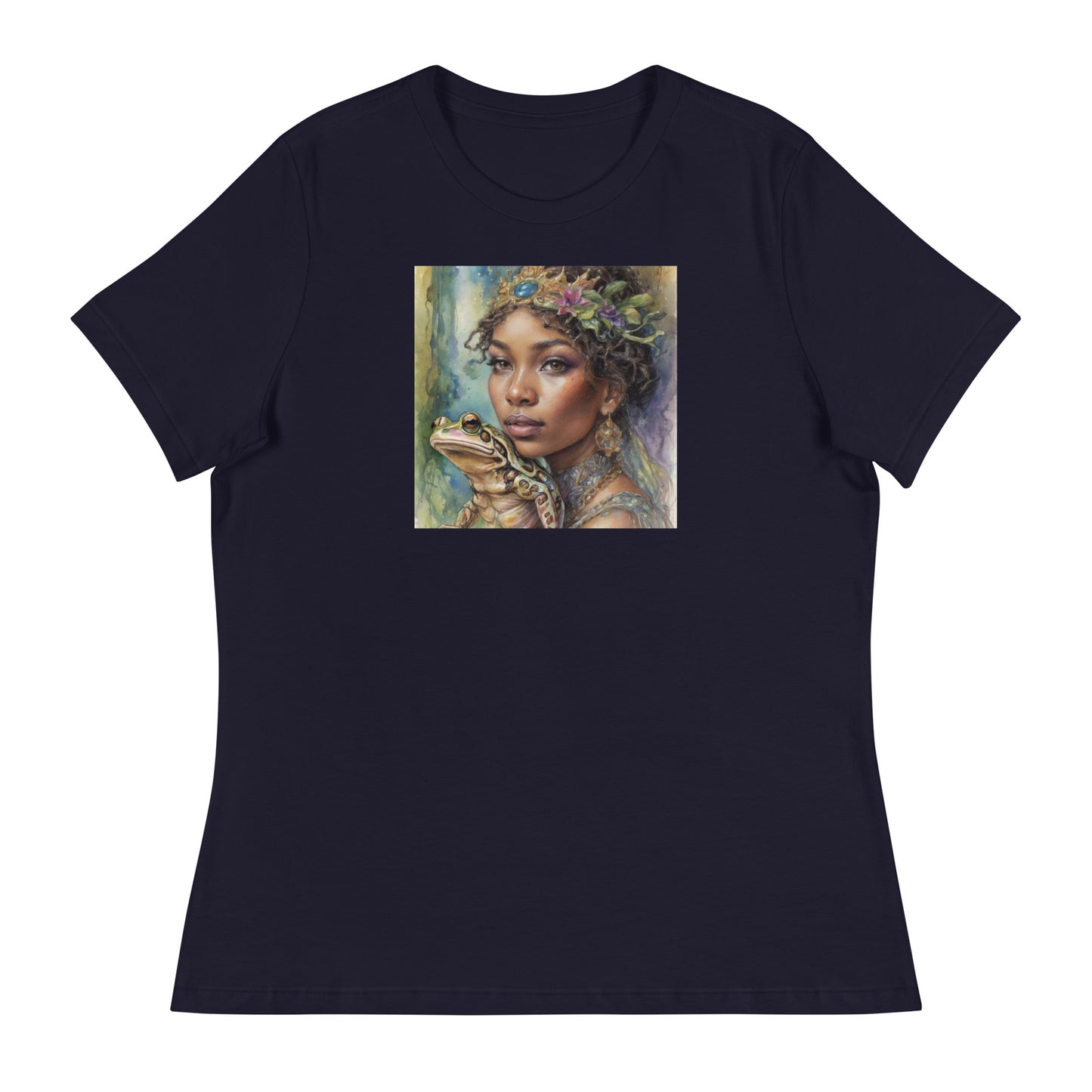 The Frog Princess Women's T-Shirt Navy