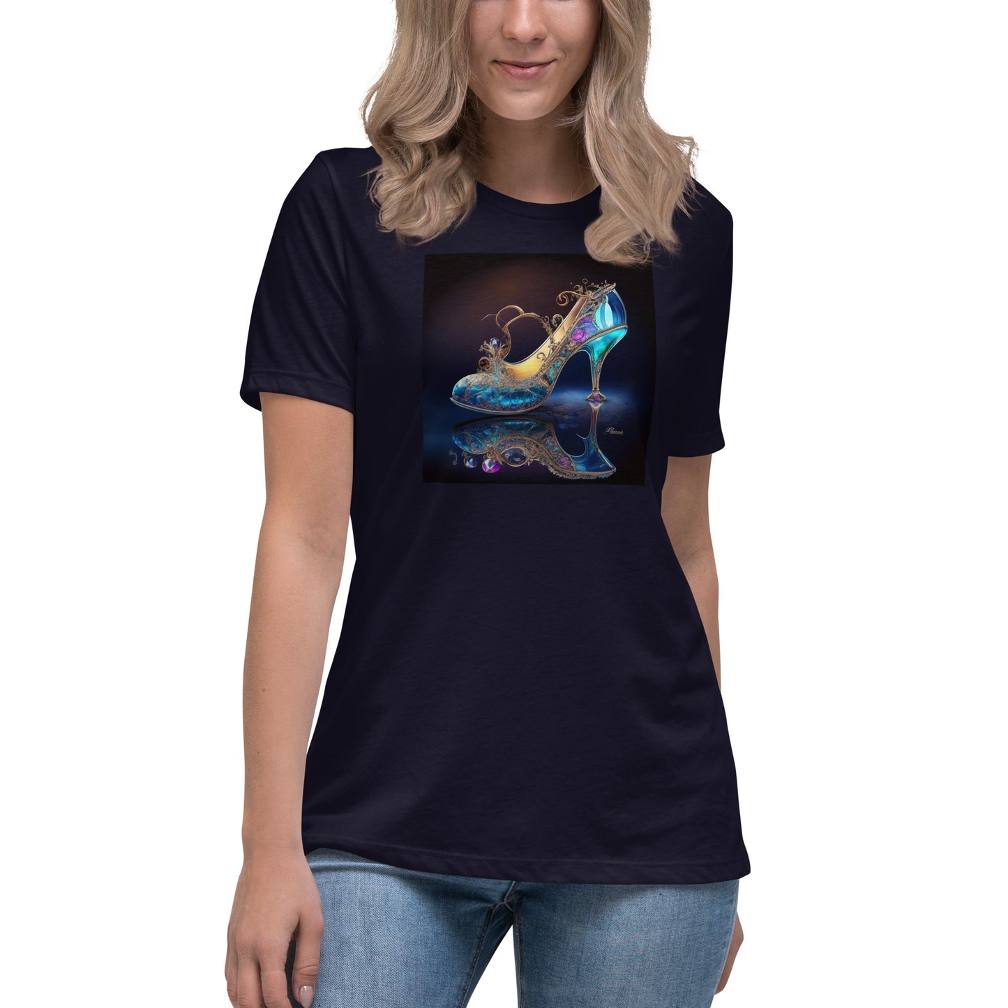 Cinderella's Glass Slipper Women's Fairy Tale T-Shirt