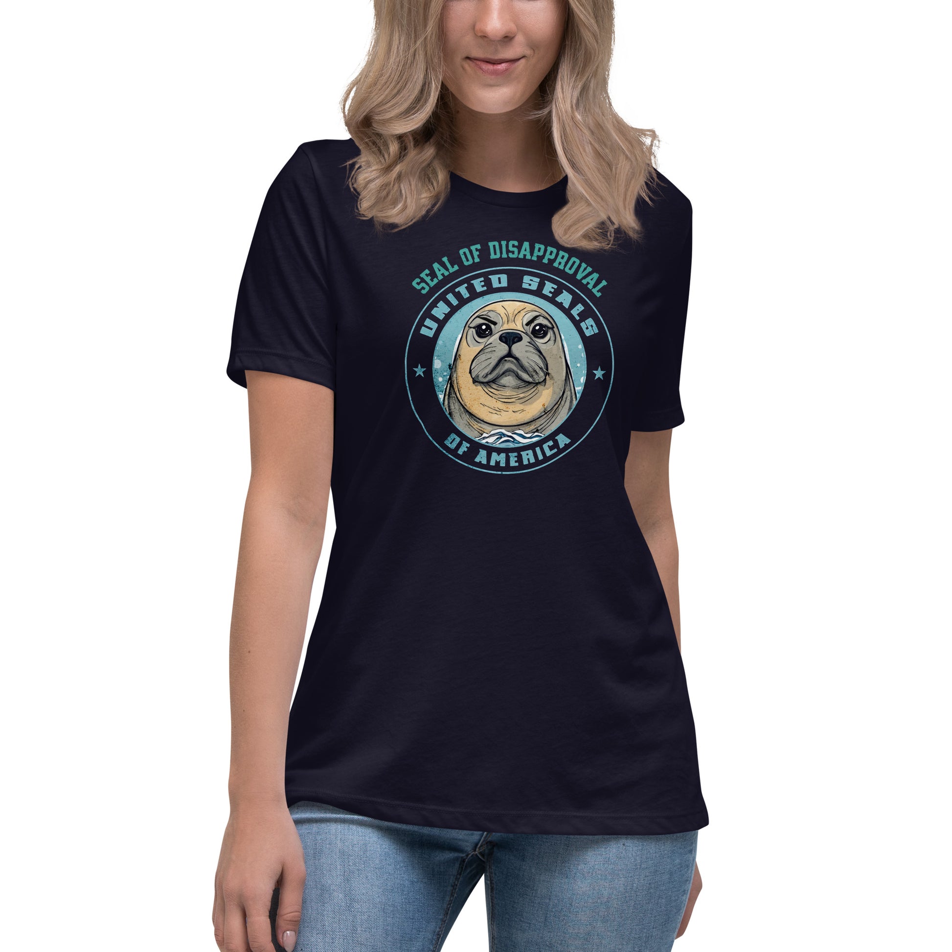 Seal of Disapproval Women's Funny T-Shirt