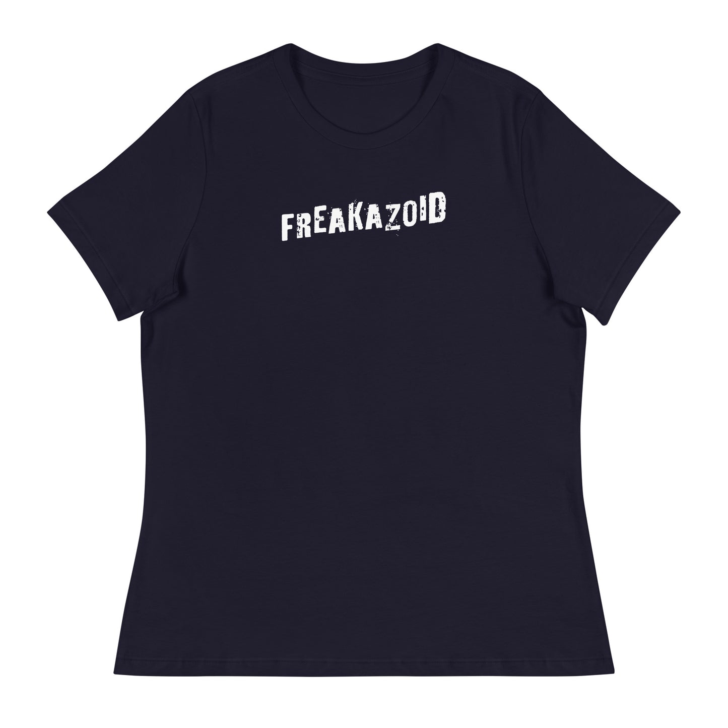 Freakazoid Women's Funny T-Shirt Navy