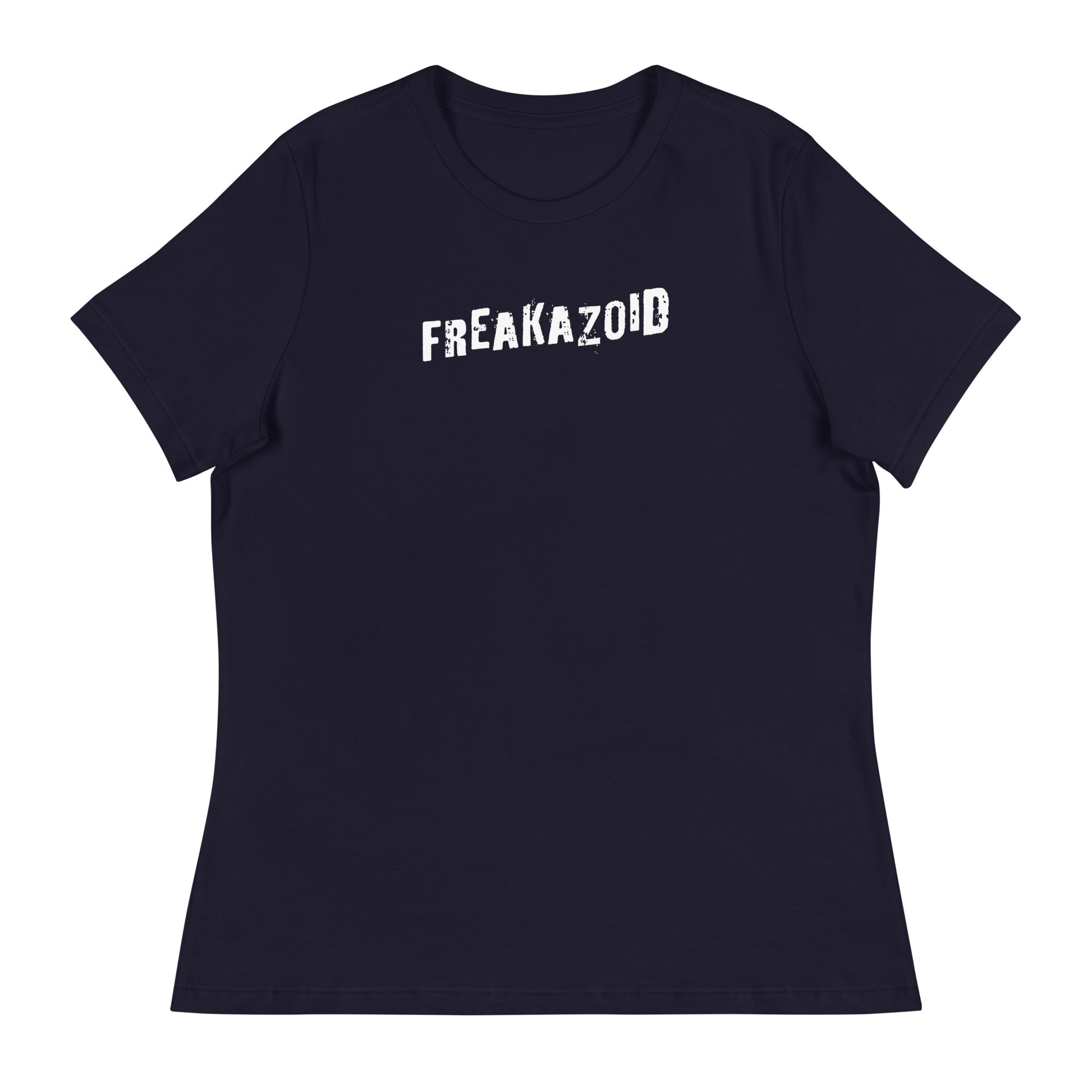 Freakazoid Women's Funny T-Shirt Navy