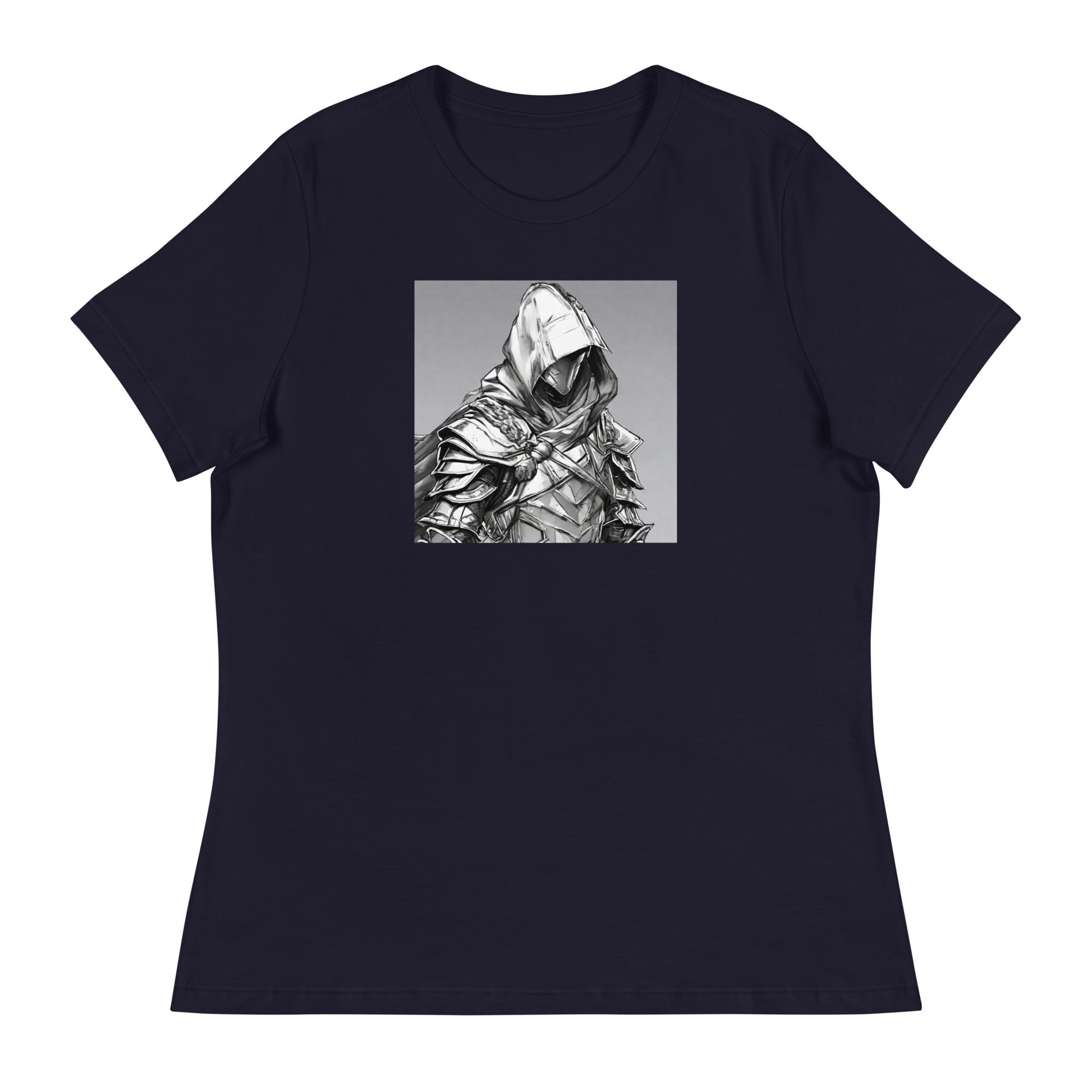 Shadow Warrior Women's Anime T-Shirt Navy