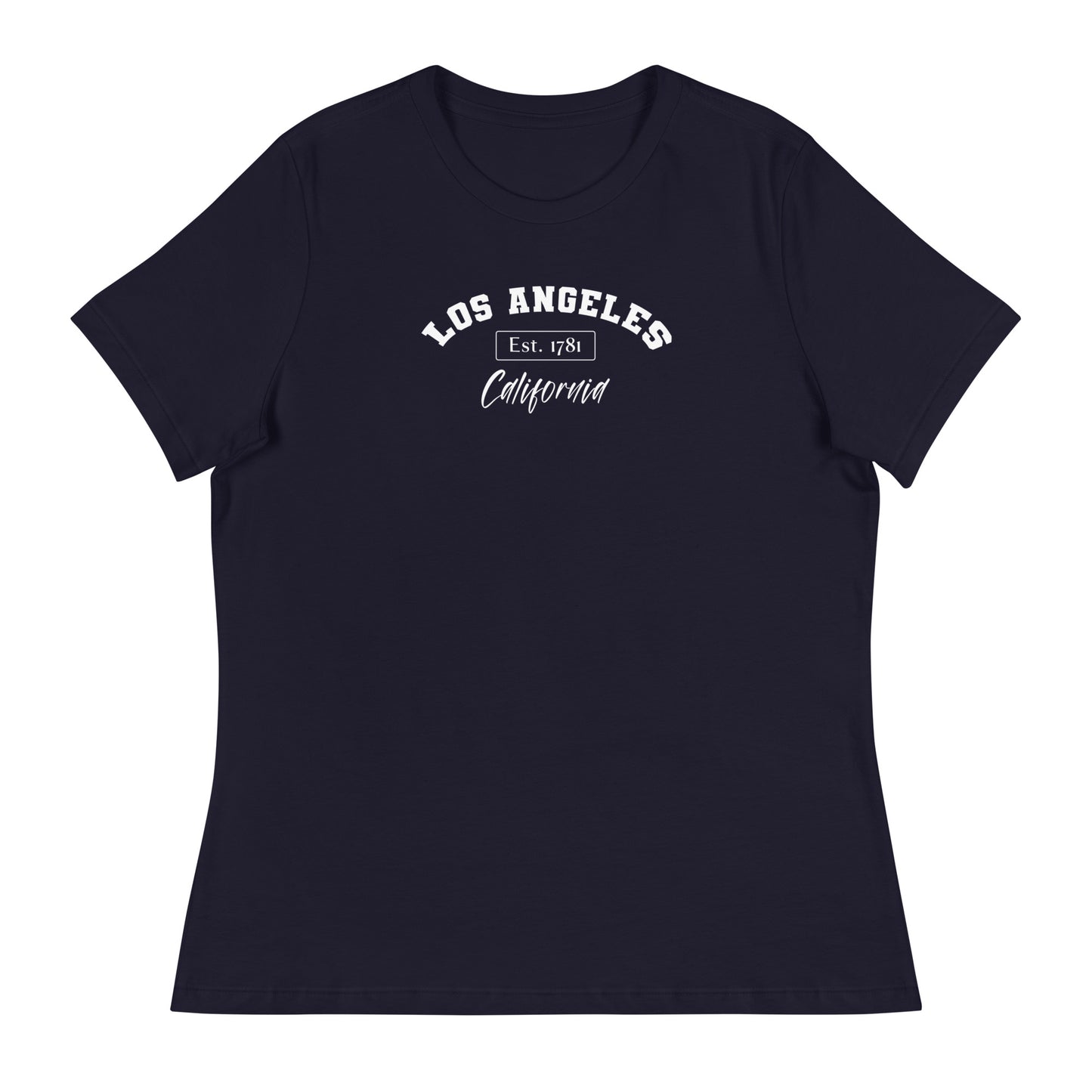 Los Angeles, California Women's T-Shirt Navy