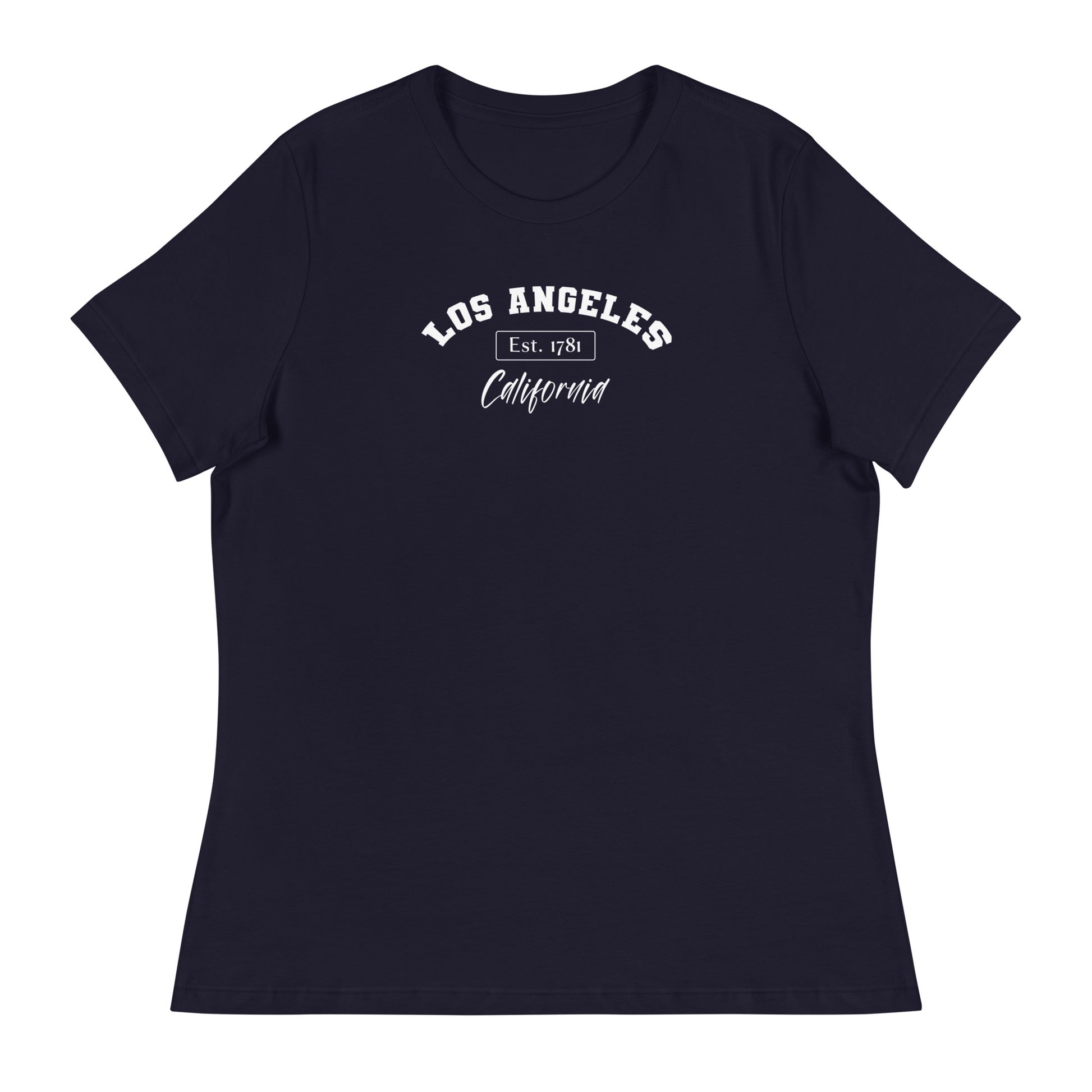 Los Angeles, California Women's T-Shirt Navy