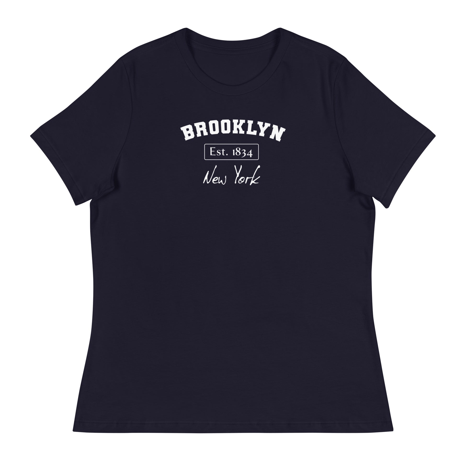 Brooklyn, New York Women's T-Shirt Navy