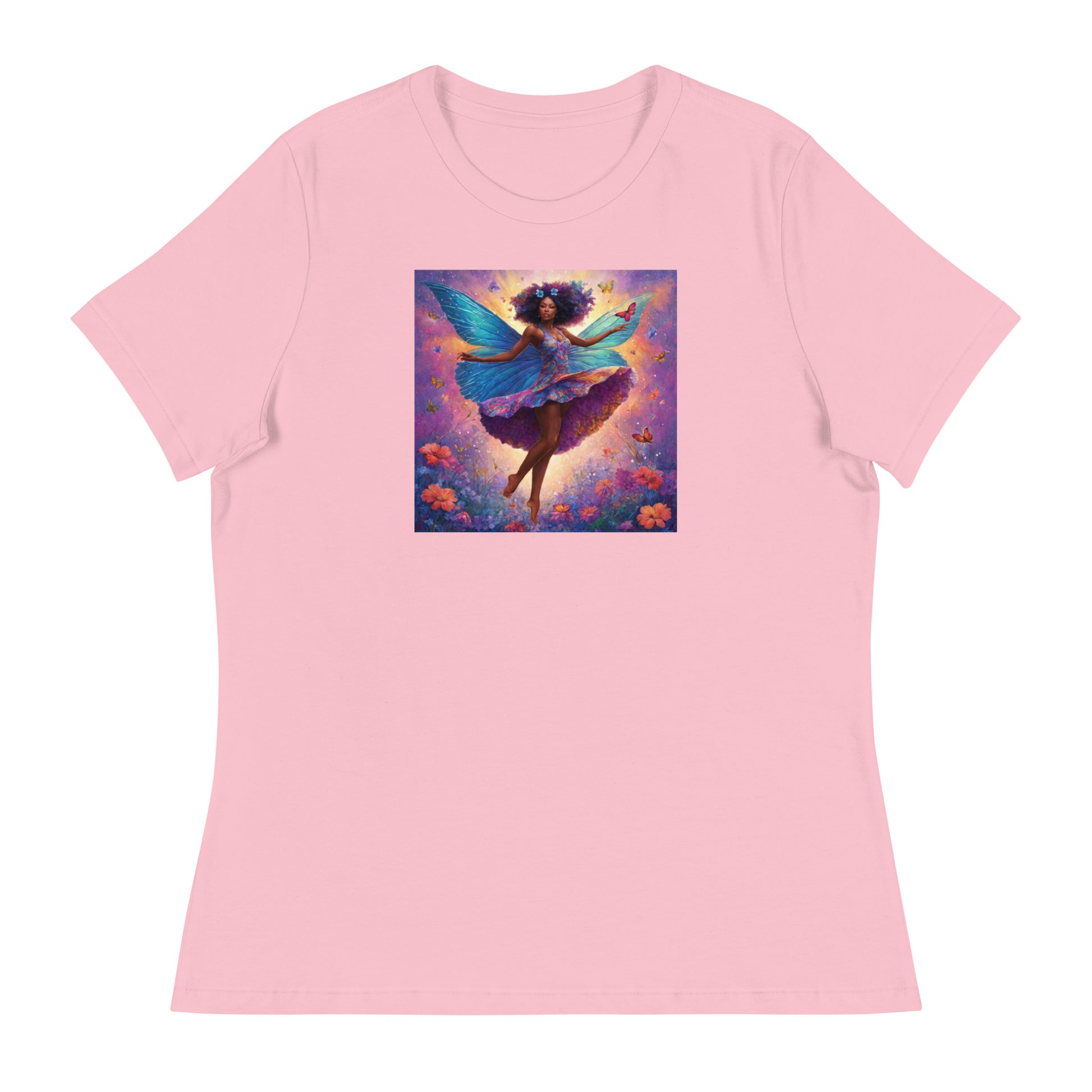 Peaceful Fairy Women's T-Shirt Pink