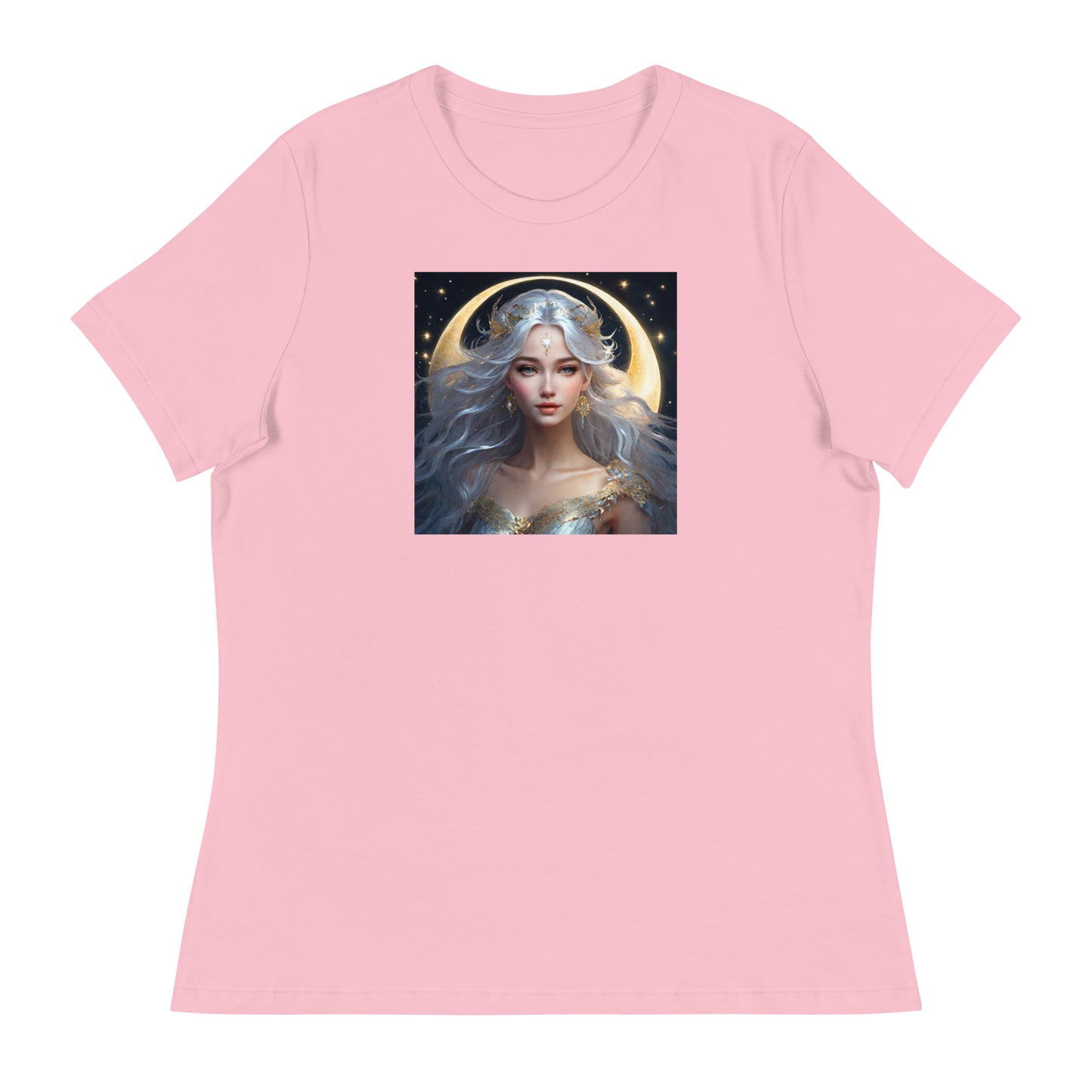 Moon Fairy Women's T-Shirt Pink