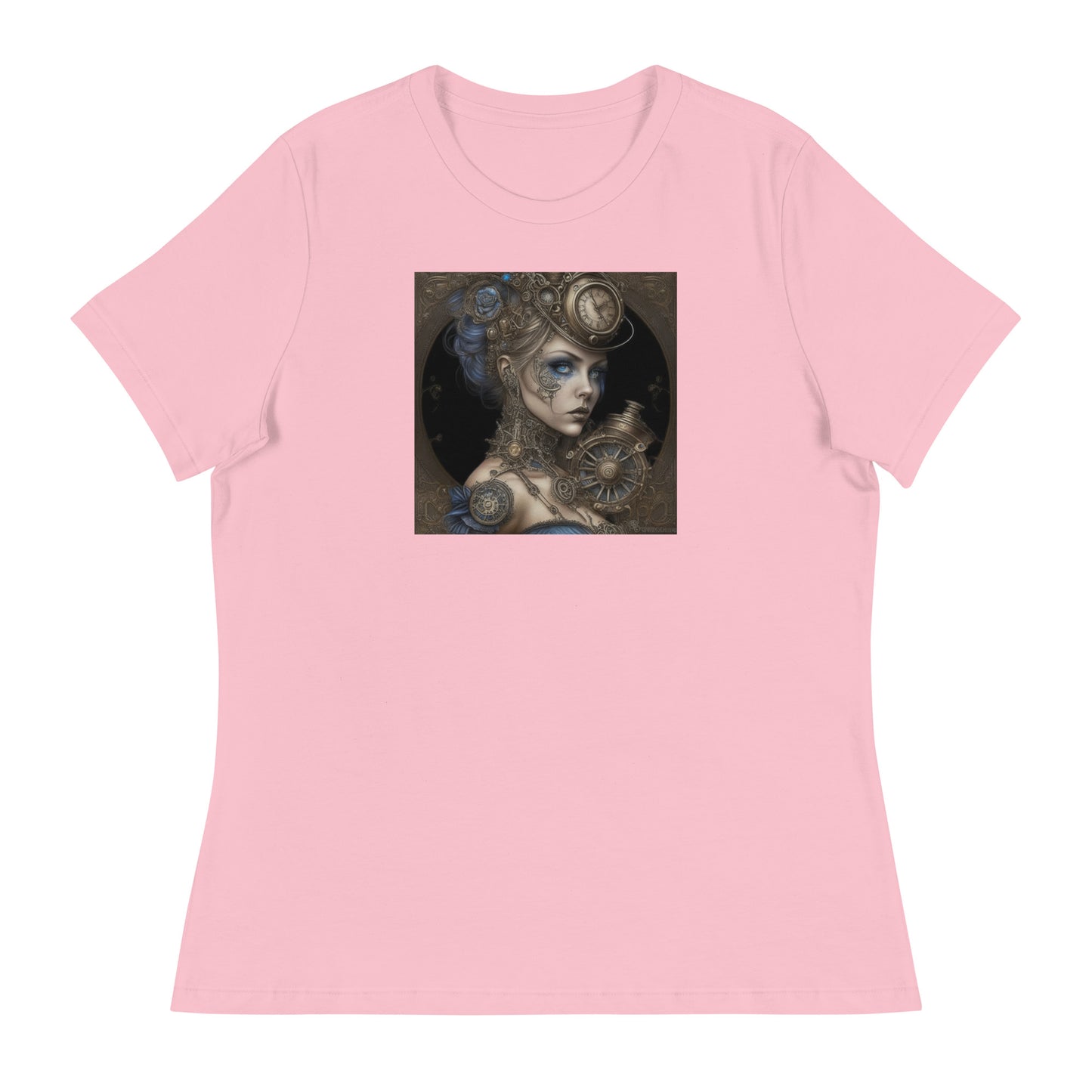 Steampunk Cinderella Women's T-Shirt Pink