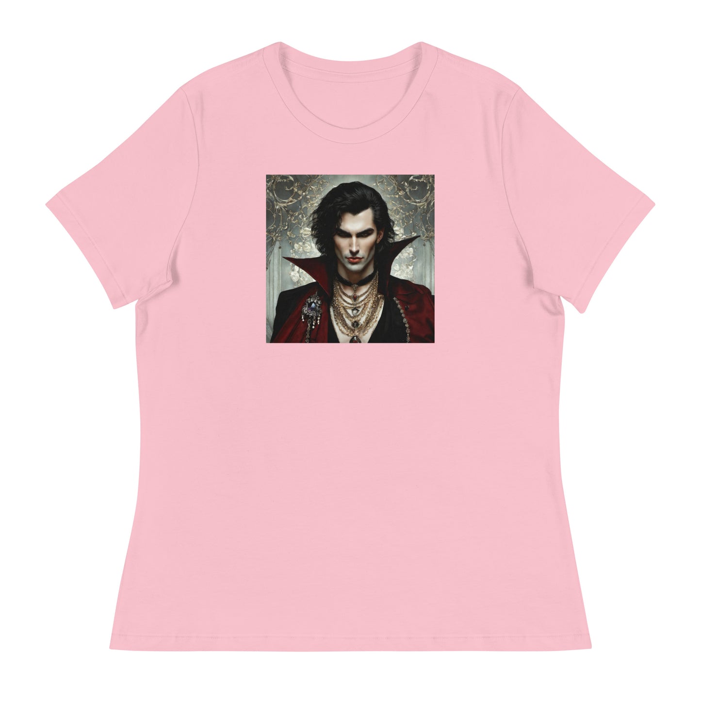 Alluring Vampire Women's T-Shirt Pink