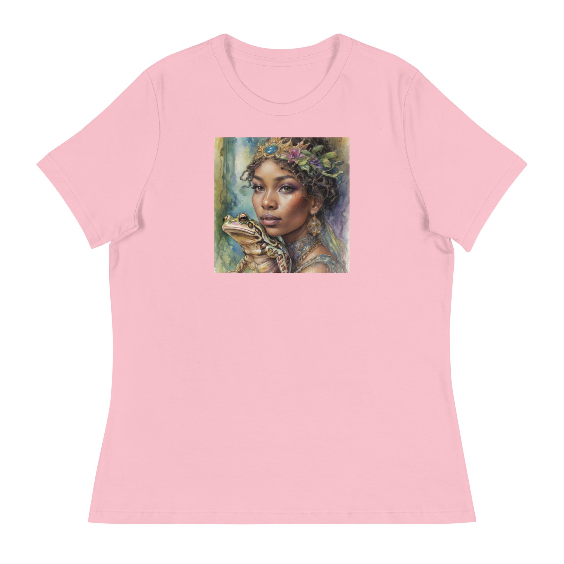 The Frog Princess Women's T-Shirt Pink