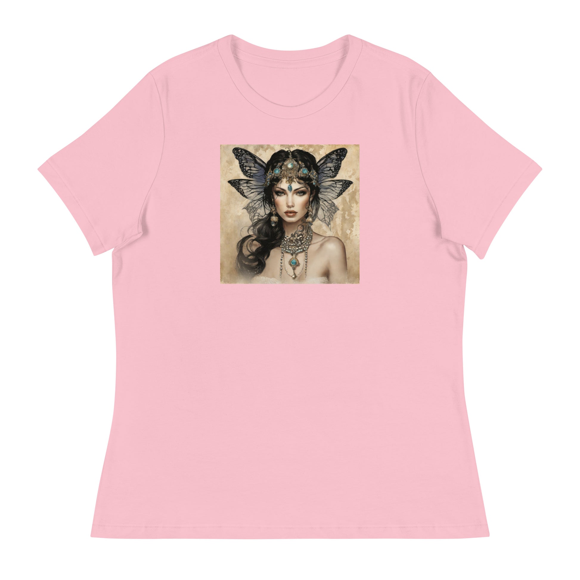 Alluring Fairy Women's Fantasy T-Shirt Pink