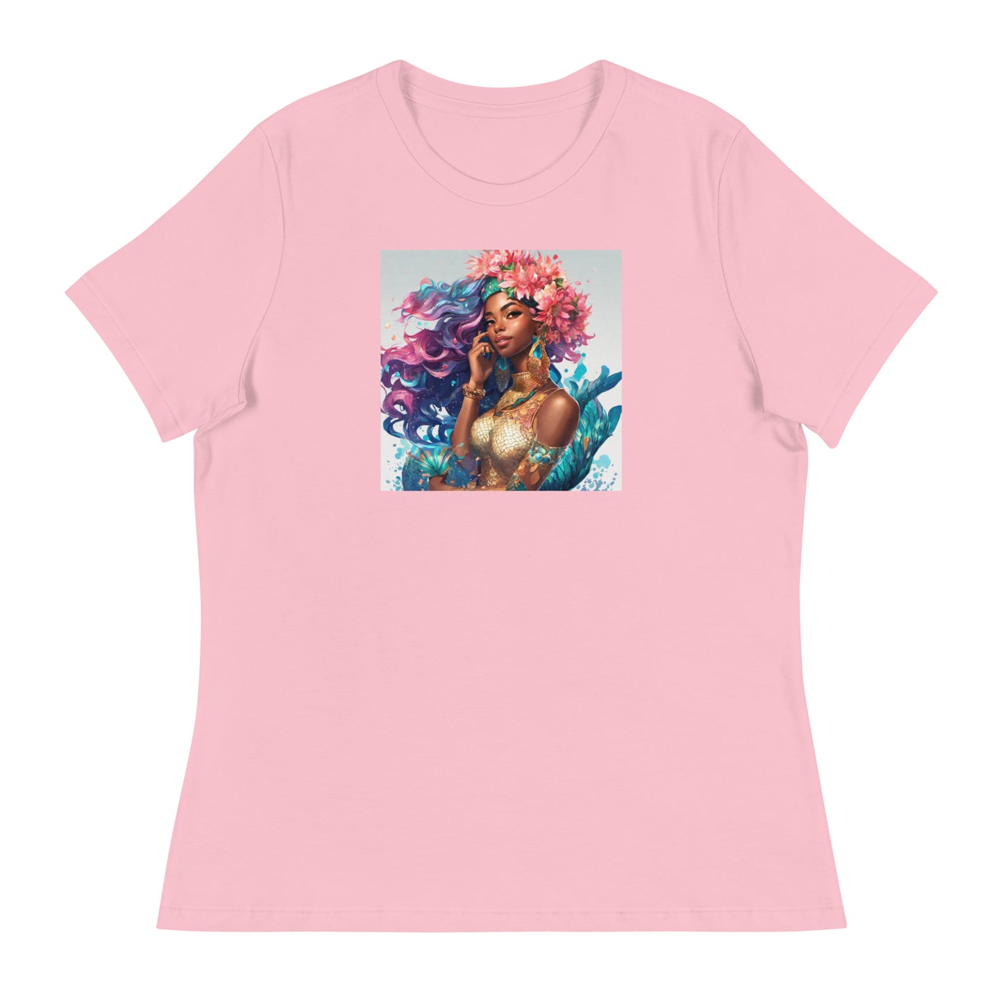 Mermaid Princess Women's T-Shirt Pink