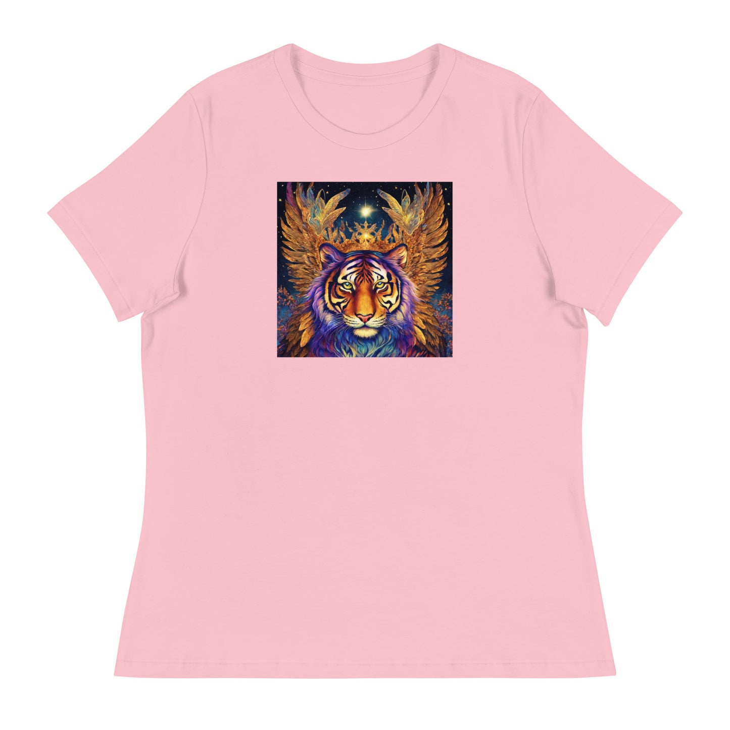 Beautiful Bengal Tiger Women's Animal Lover T-Shirt Pink