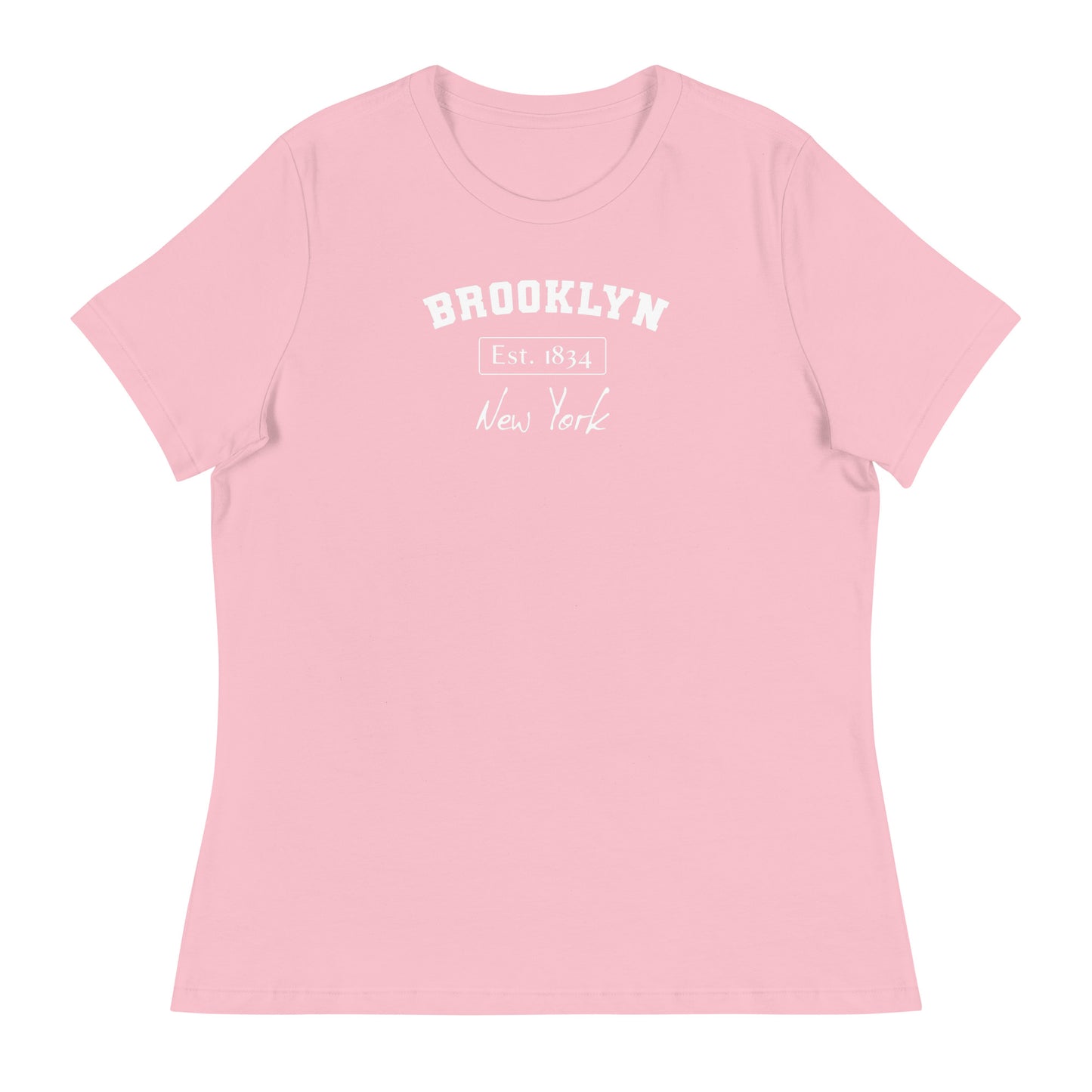 Brooklyn, New York Women's T-Shirt Pink