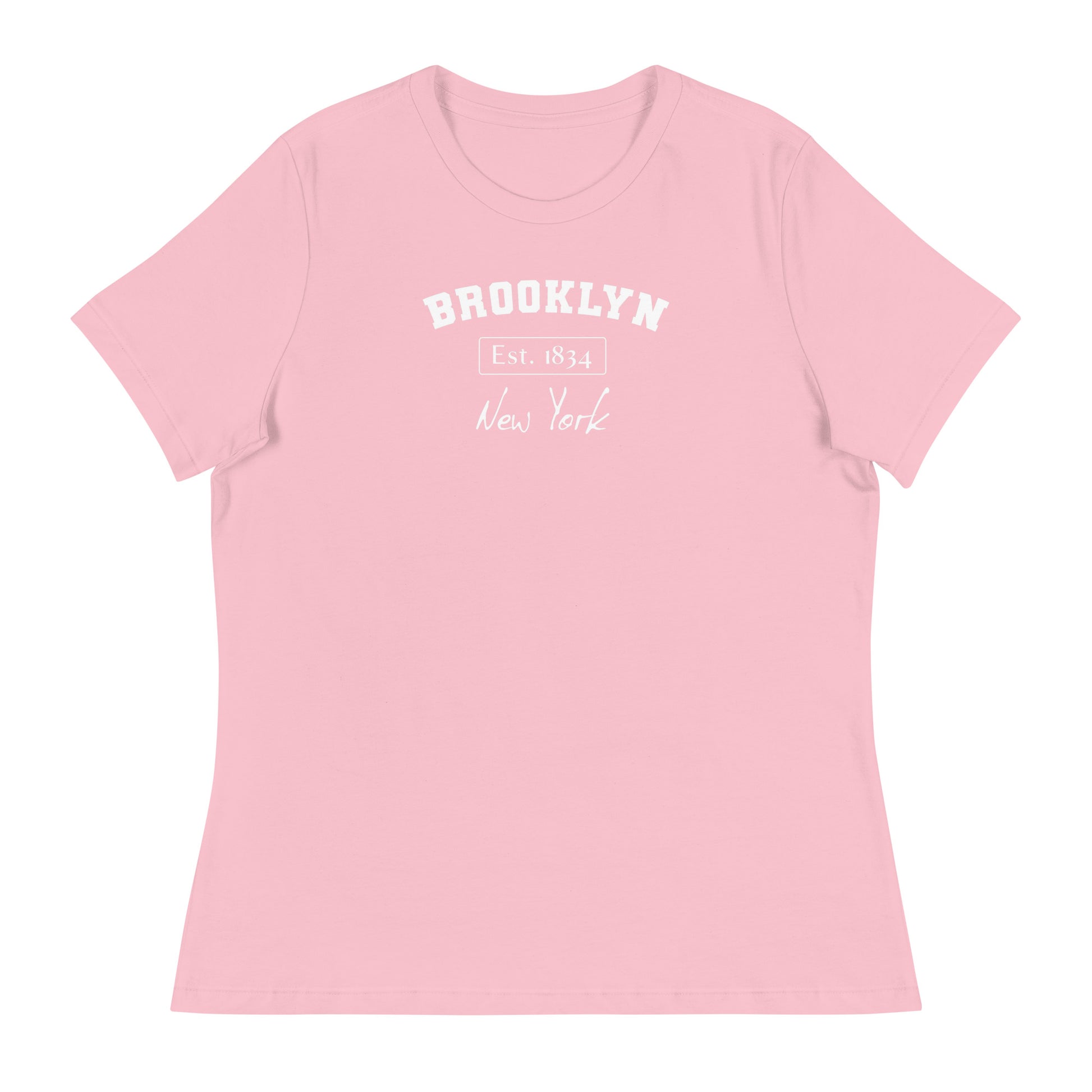 Brooklyn, New York Women's T-Shirt Pink