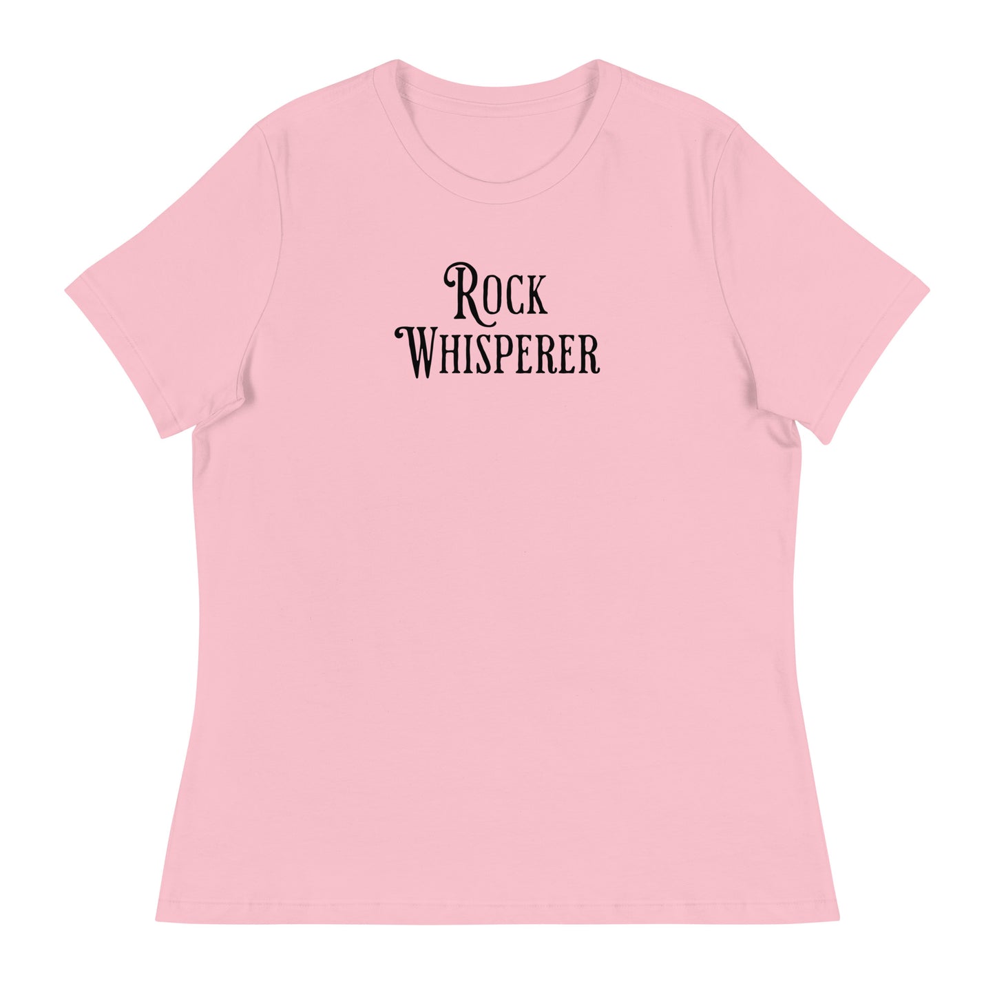 Women's Rock Whisperer T-Shirt Pink