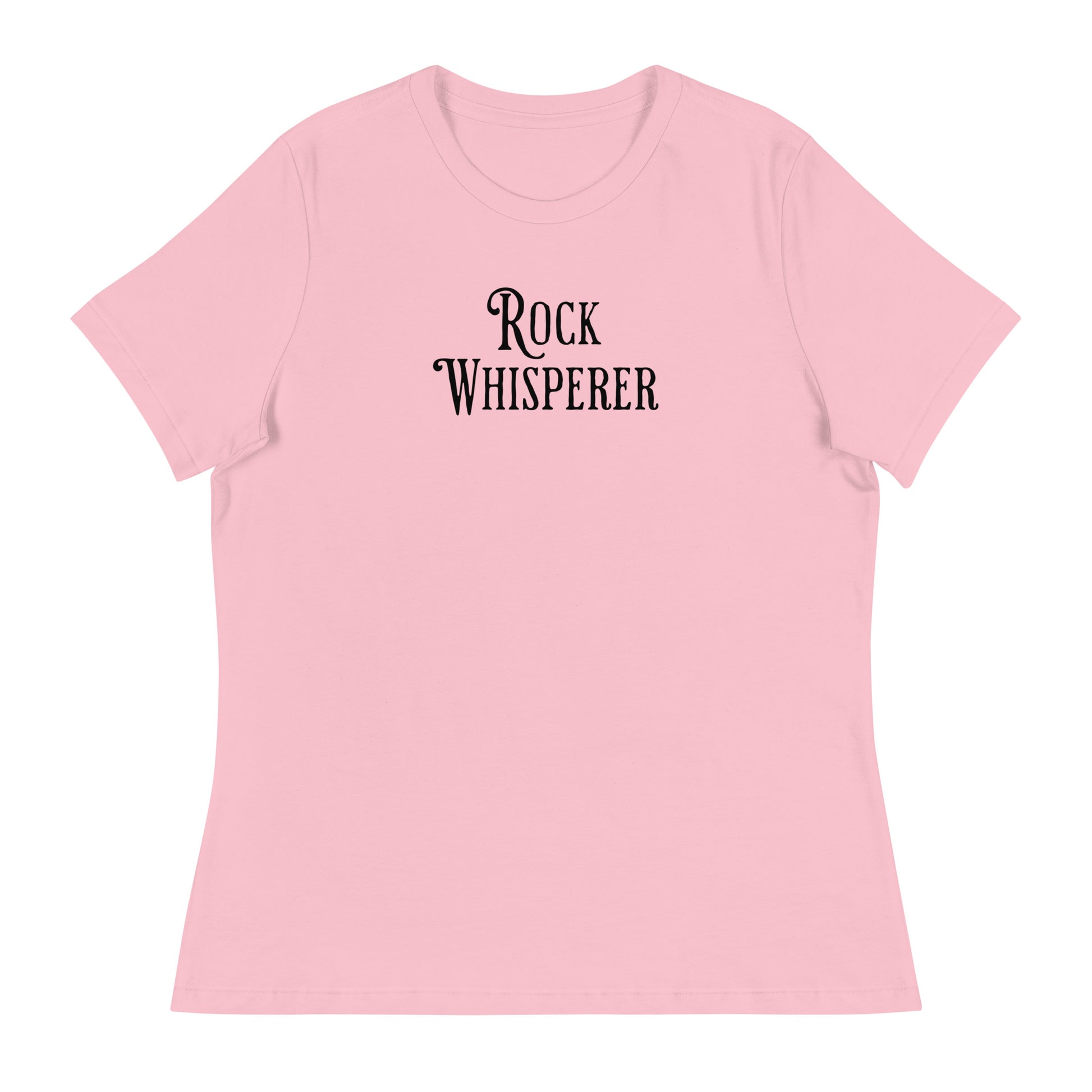 Women's Rock Whisperer T-Shirt Pink