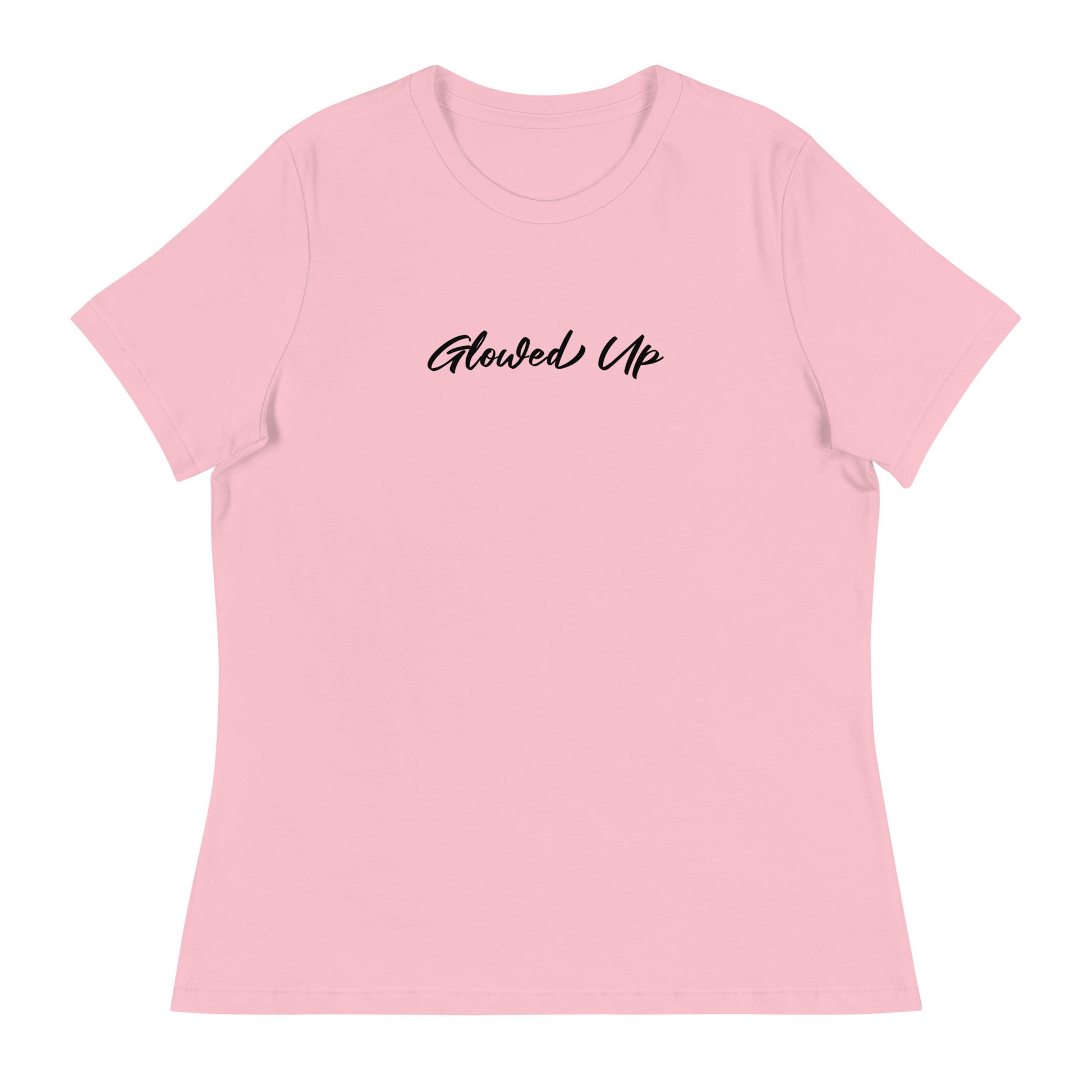 Women's Glowed Up T-Shirt Pink