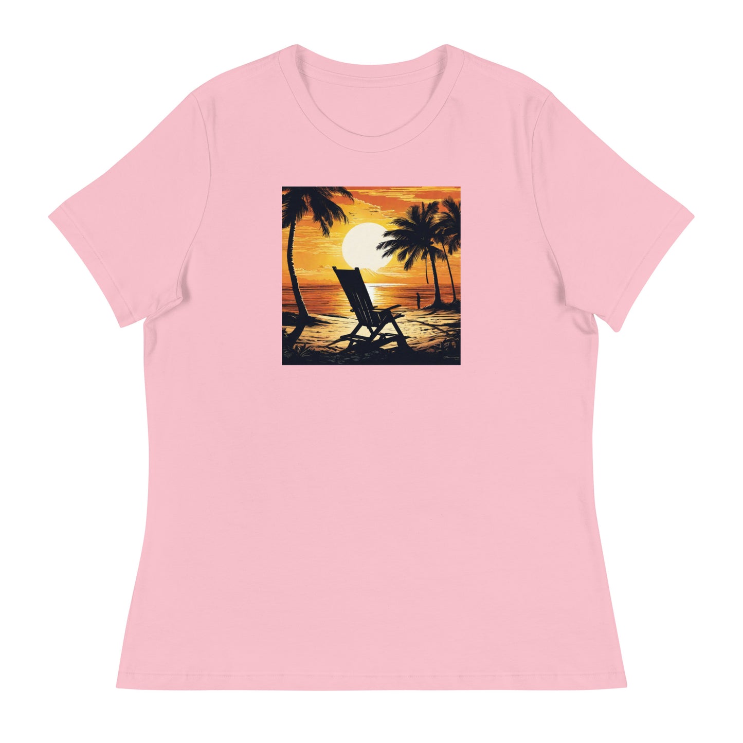 Summer Paradise Women's T-Shirt Pink