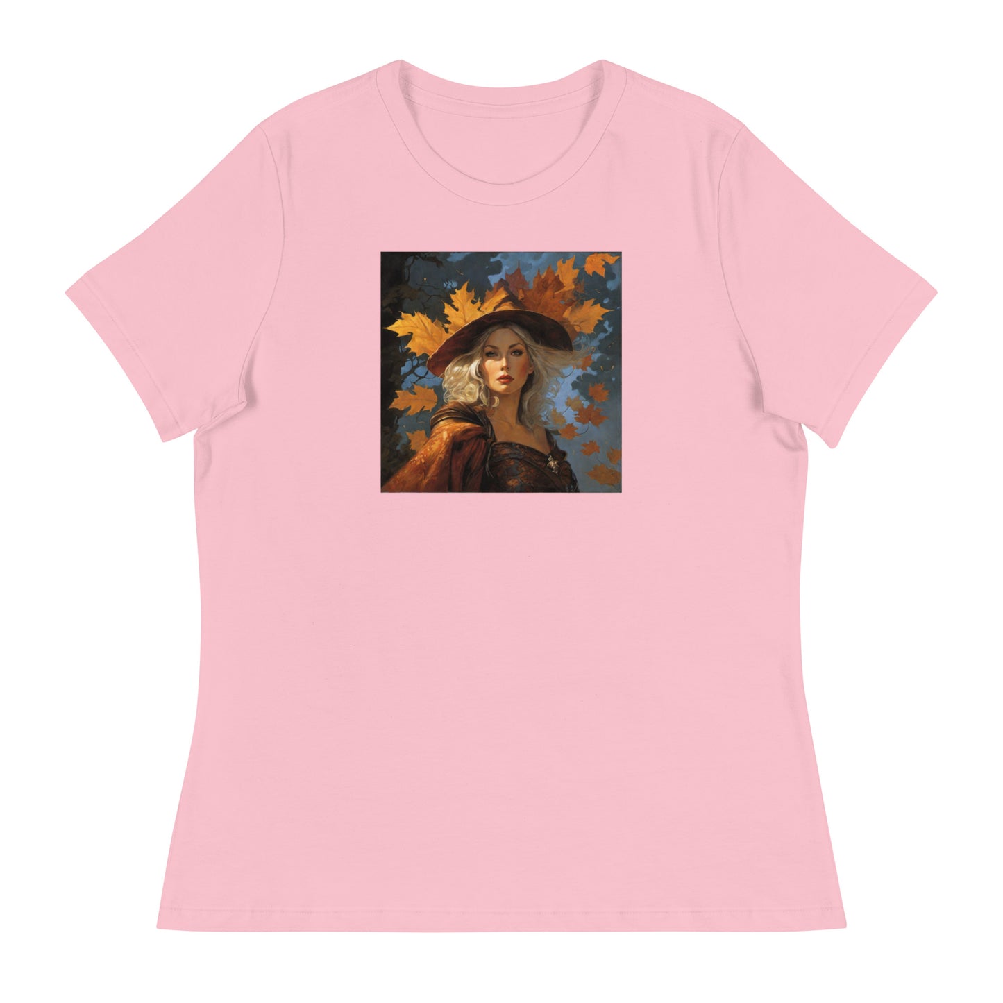 Autumn Queen Women's Fall T-Shirt Pink