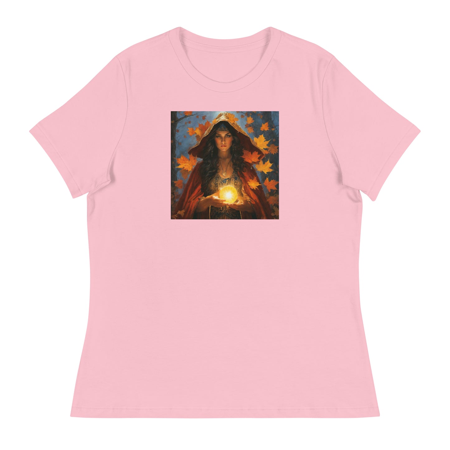 Autumn Gypsy Women's Fall T-Shirt Pink