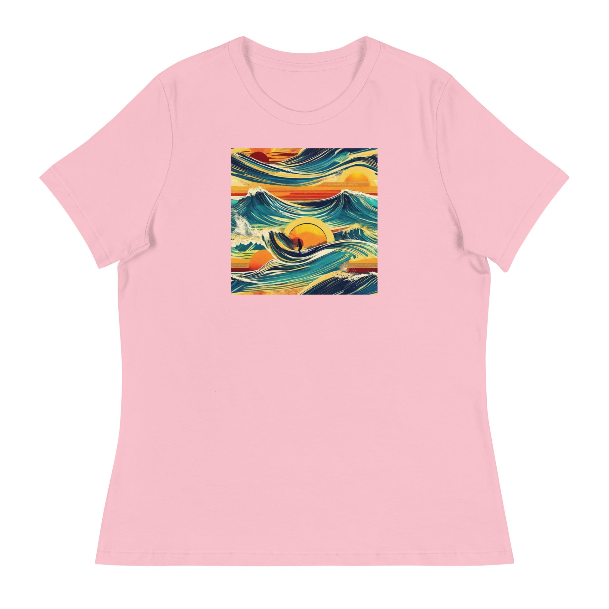 Surf's Up Women's T-Shirt Pink