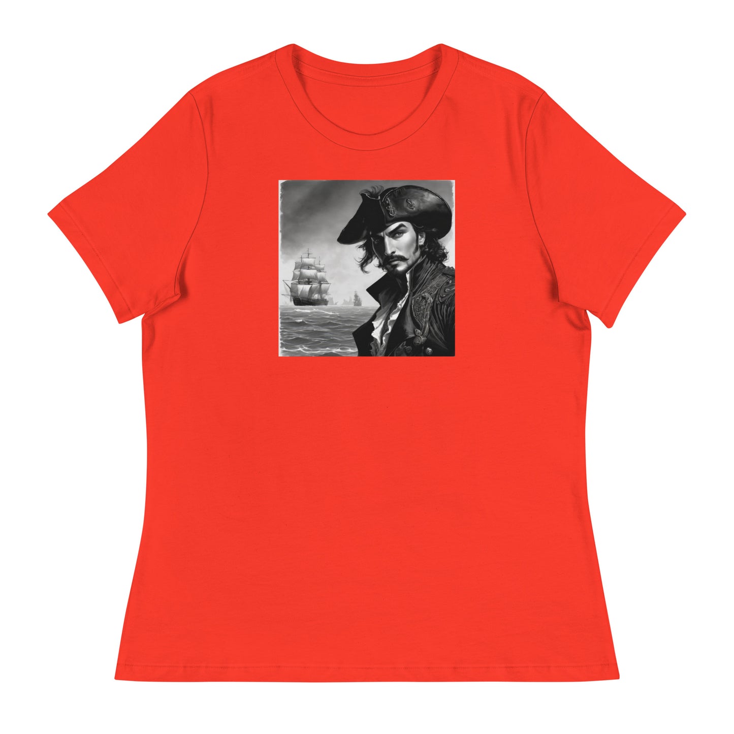 Captain Hook's Gaze Women's T-Shirt Poppy