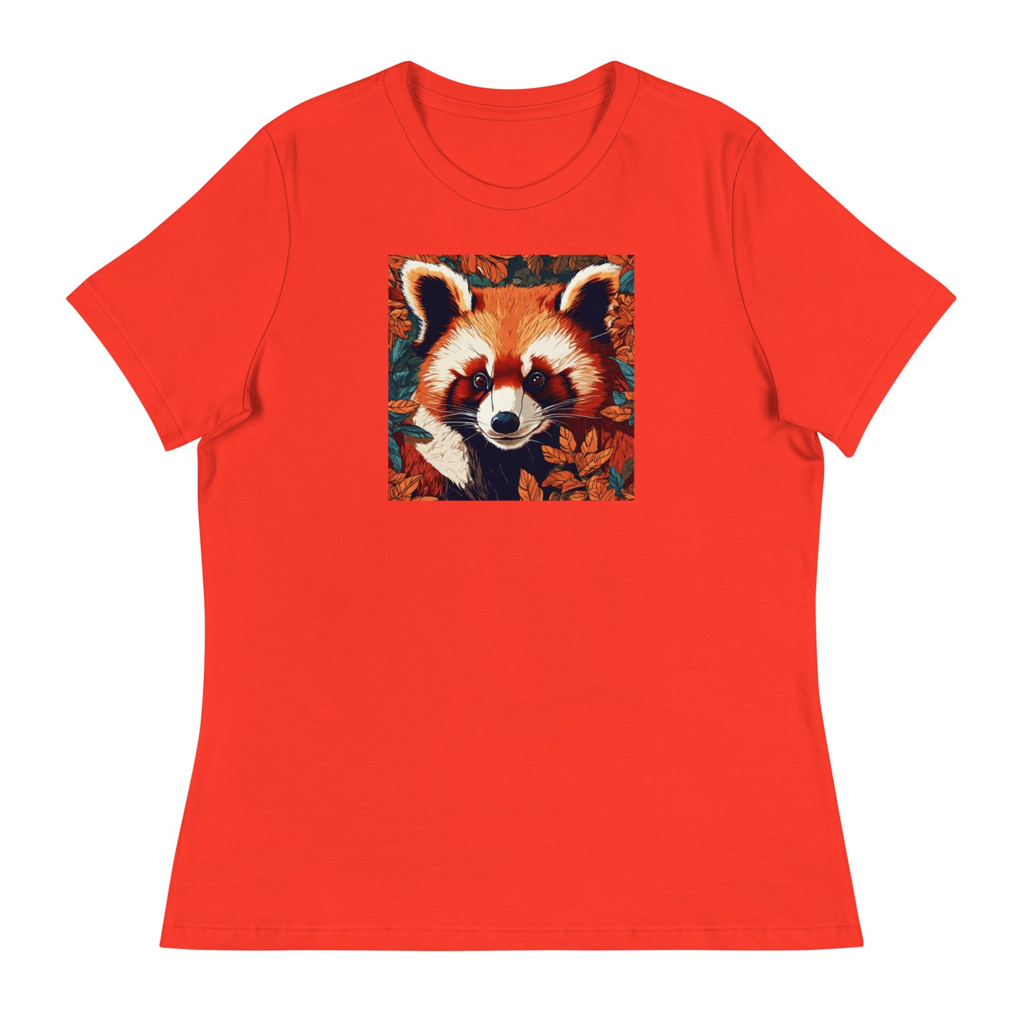 Red Panda Women's Animal Lover T-Shirt Poppy