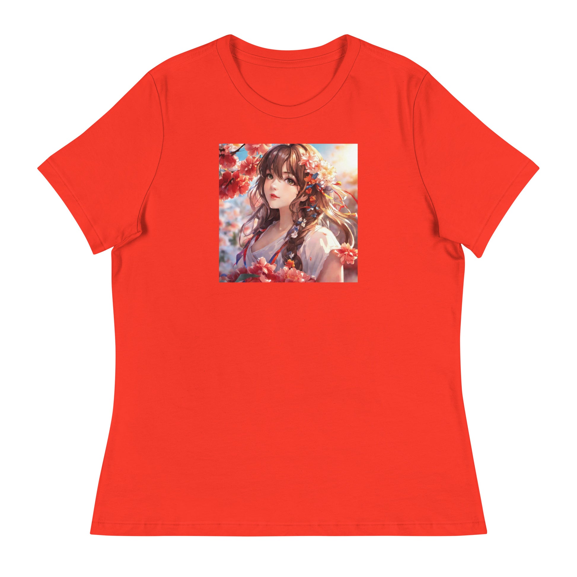 Graceful & Lovely Women's Anime T-Shirt Poppy