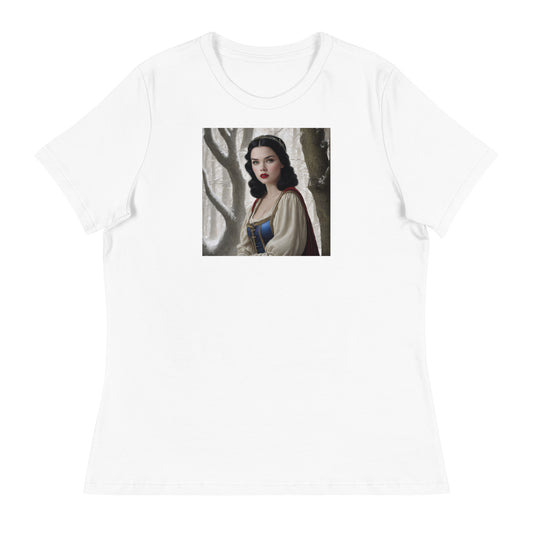 Snow White in Forest T-Shirt White