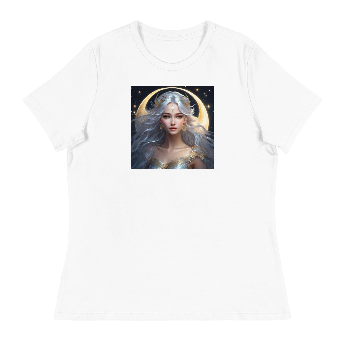 Moon Fairy Women's T-Shirt White