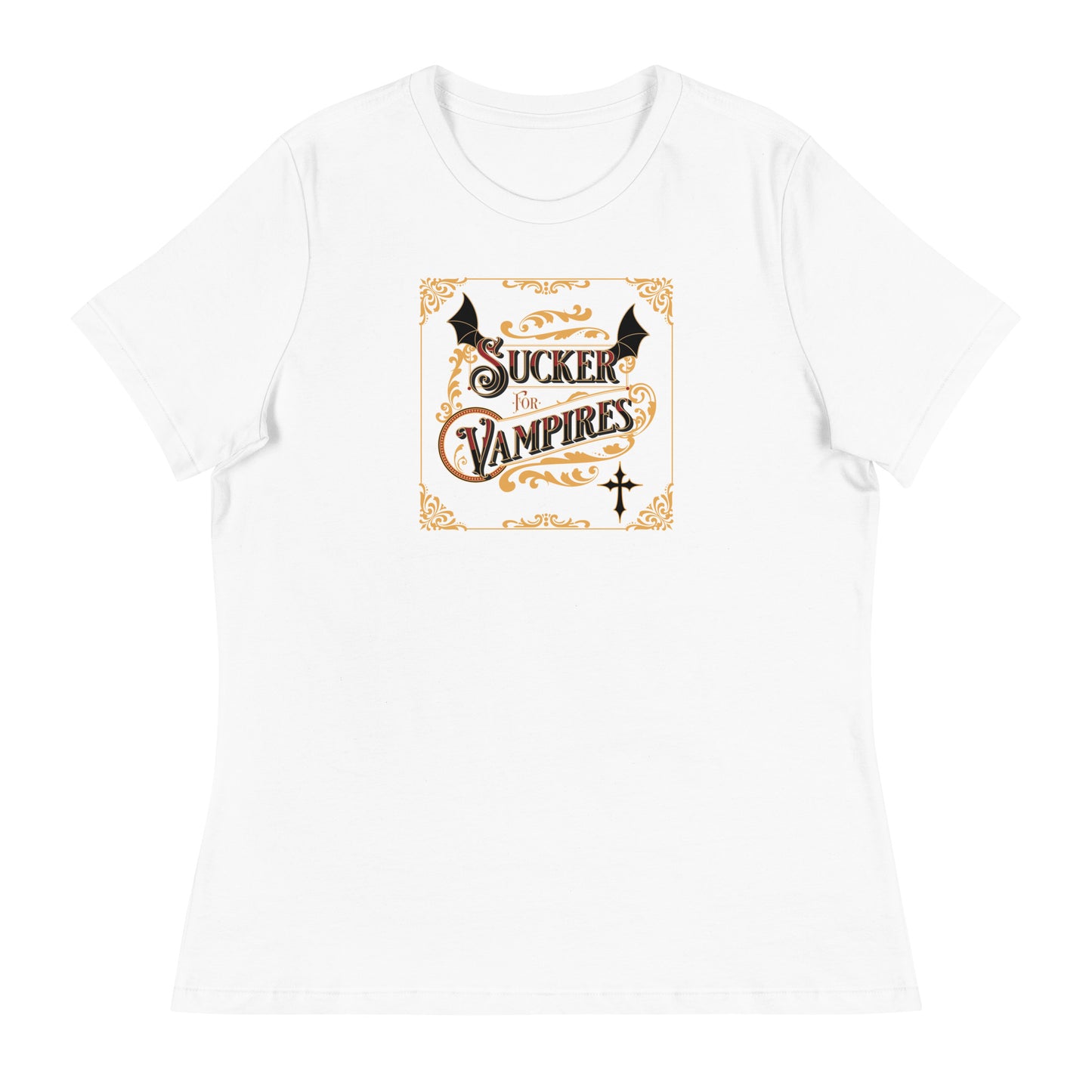 Sucker for Vampires Women's T-Shirt White