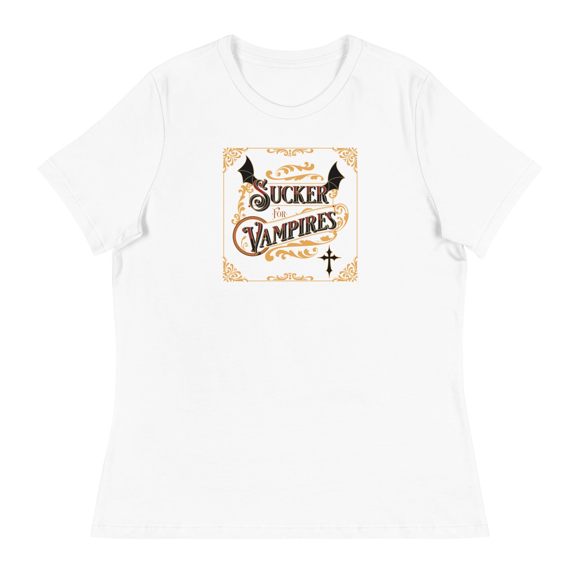 Sucker for Vampires Women's T-Shirt White