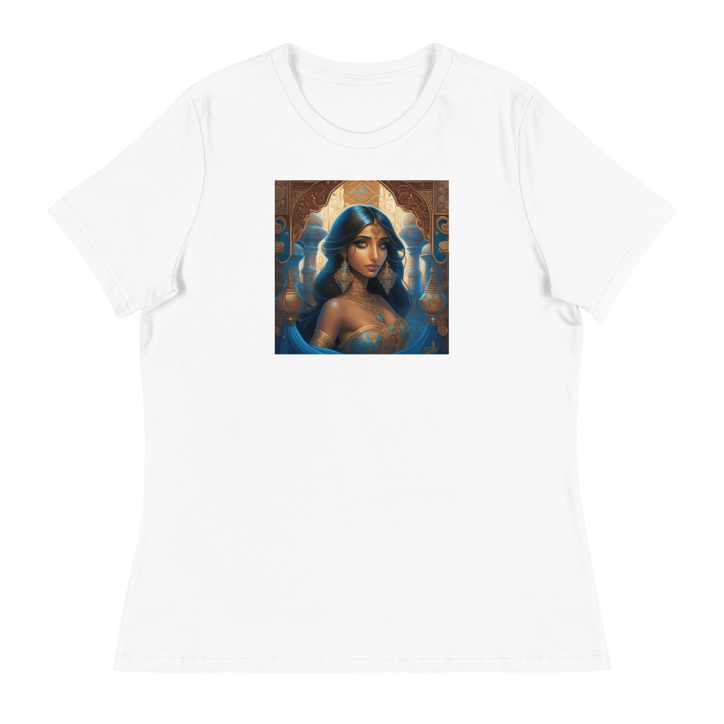 Princess Jasmine Women's T-Shirt White