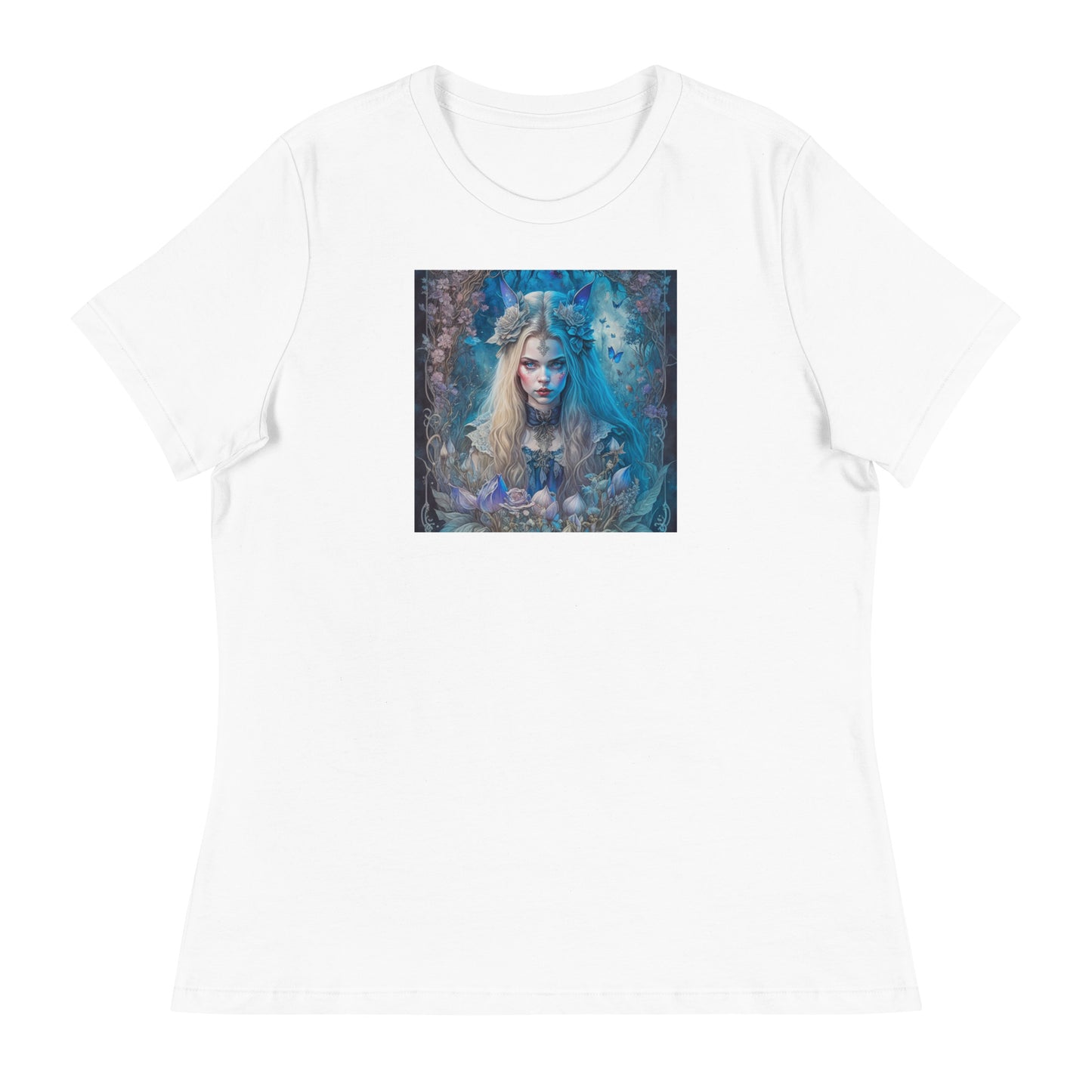 Esoteric Alice in Wonderland Women's T-Shirt White