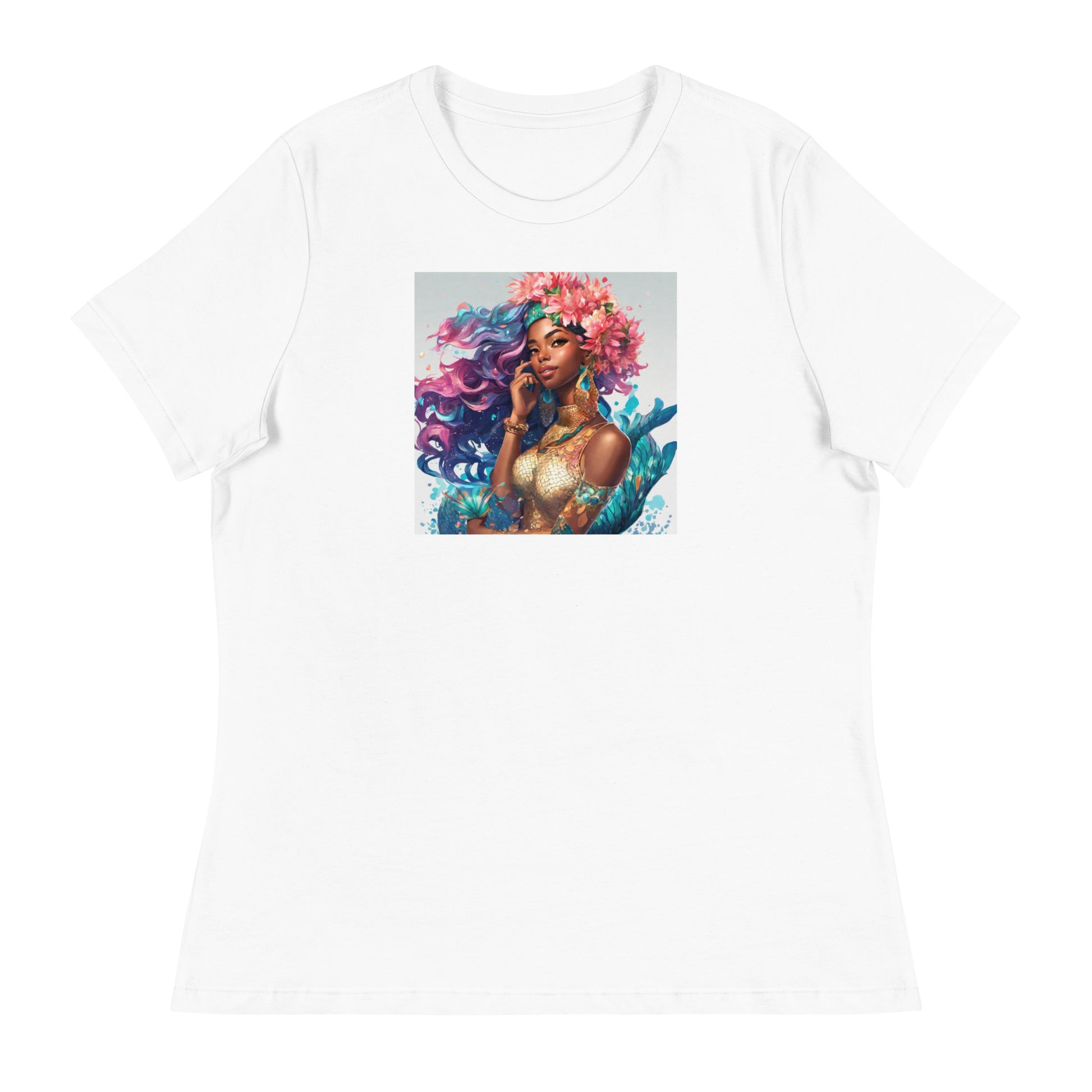 Mermaid Princess Women's T-Shirt White