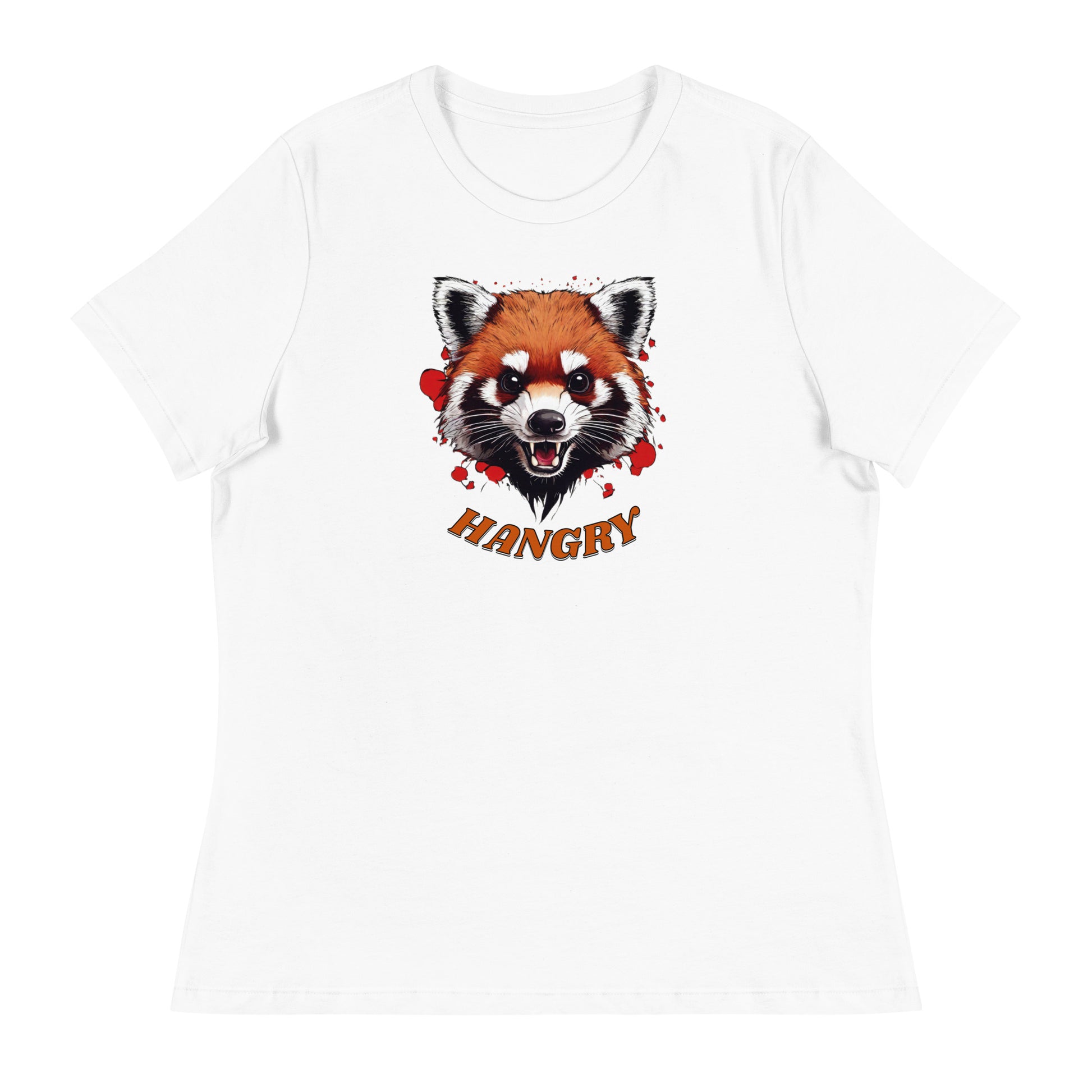 Hangry Women's Funny T-Shirt White