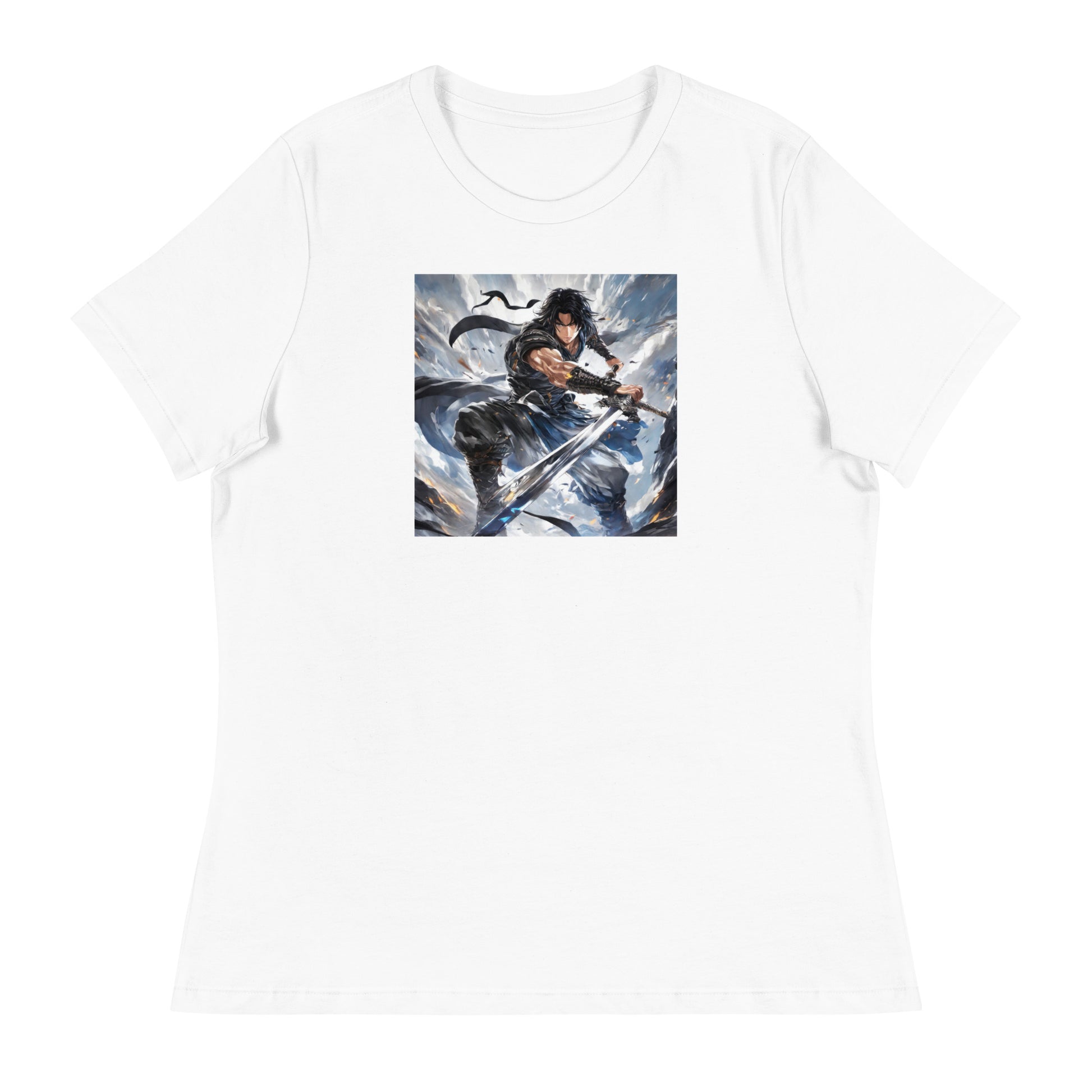 Victory is Mine Women's Anime T-Shirt White