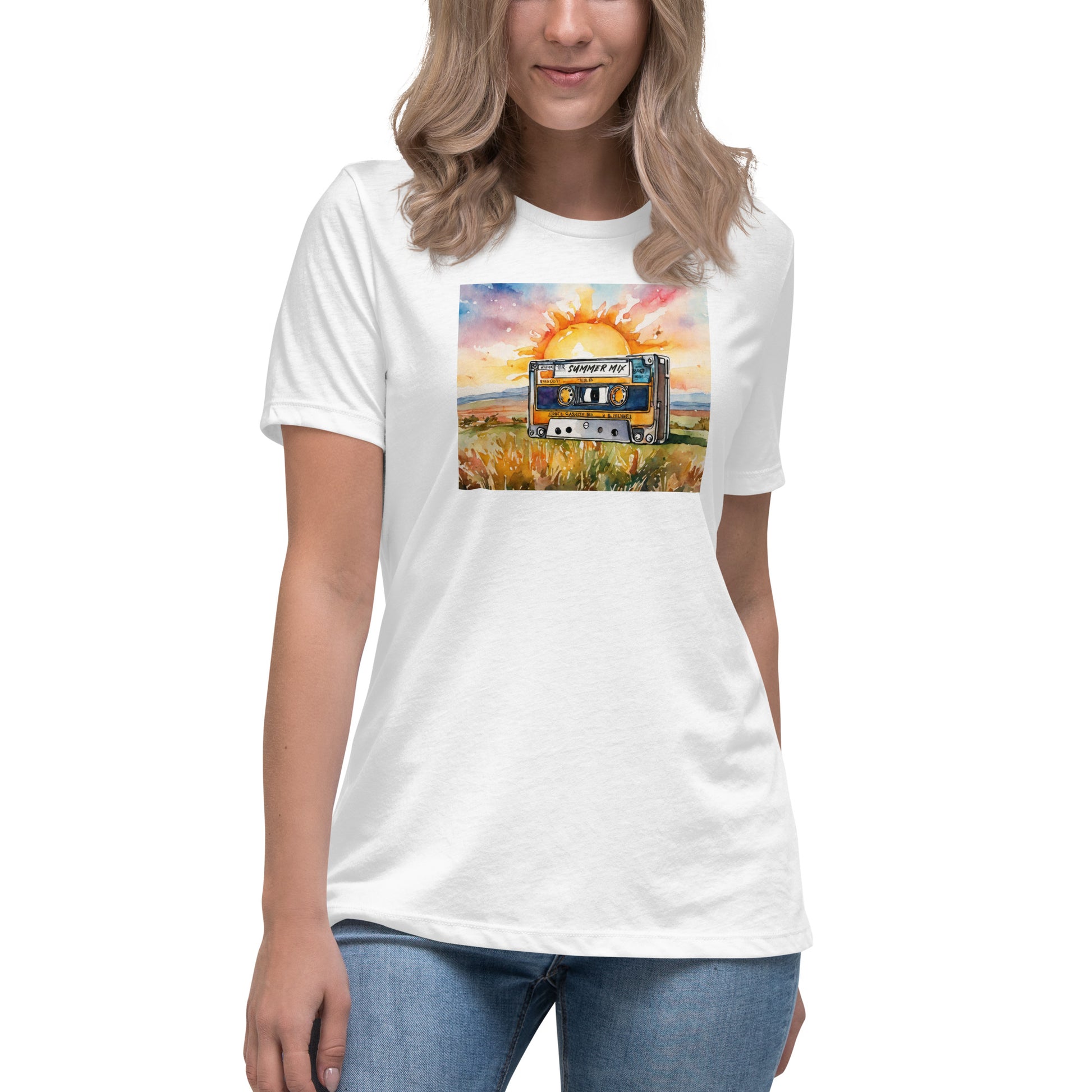 1980s Mix Tape Women's Nostalgic T-Shirt