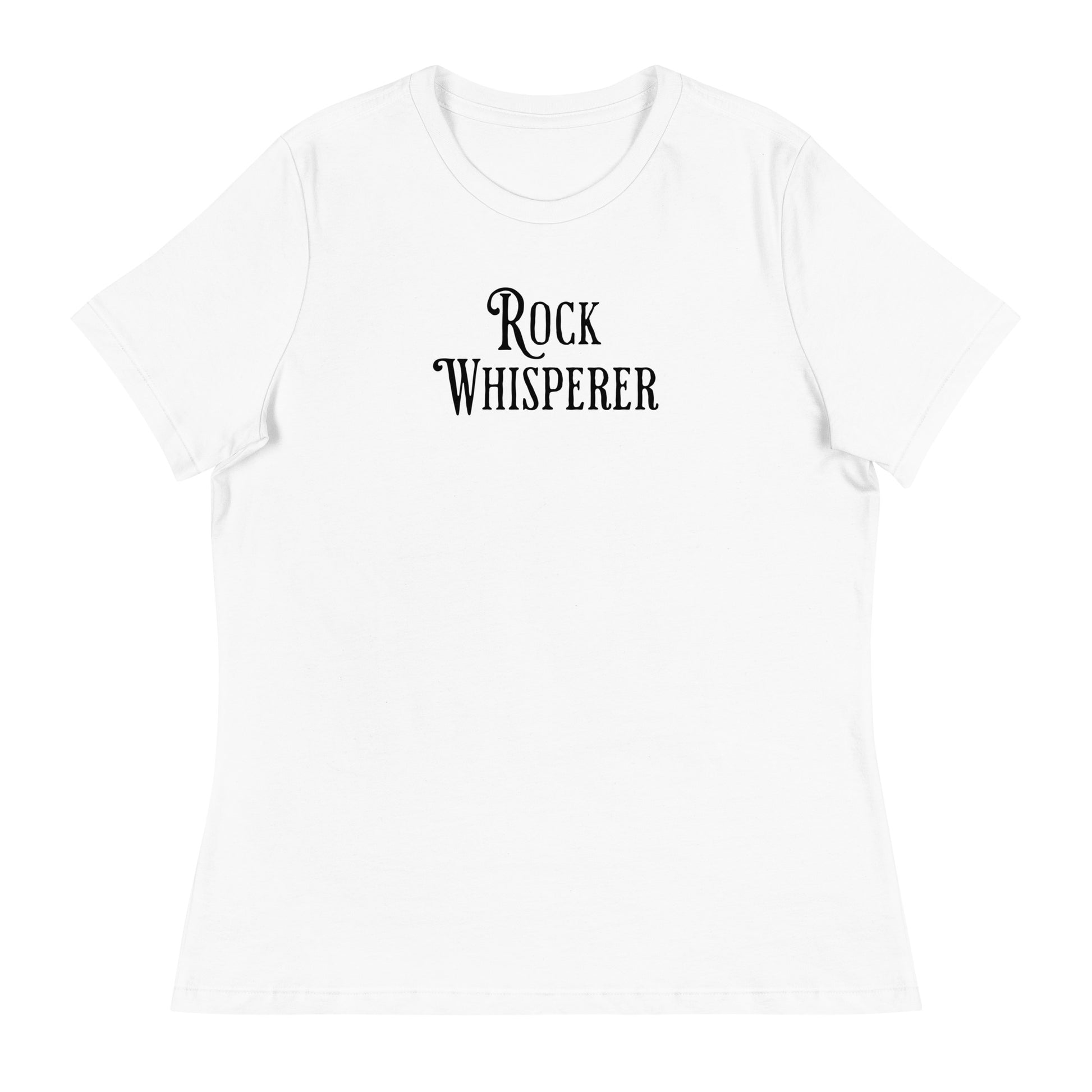 Women's Rock Whisperer T-Shirt White