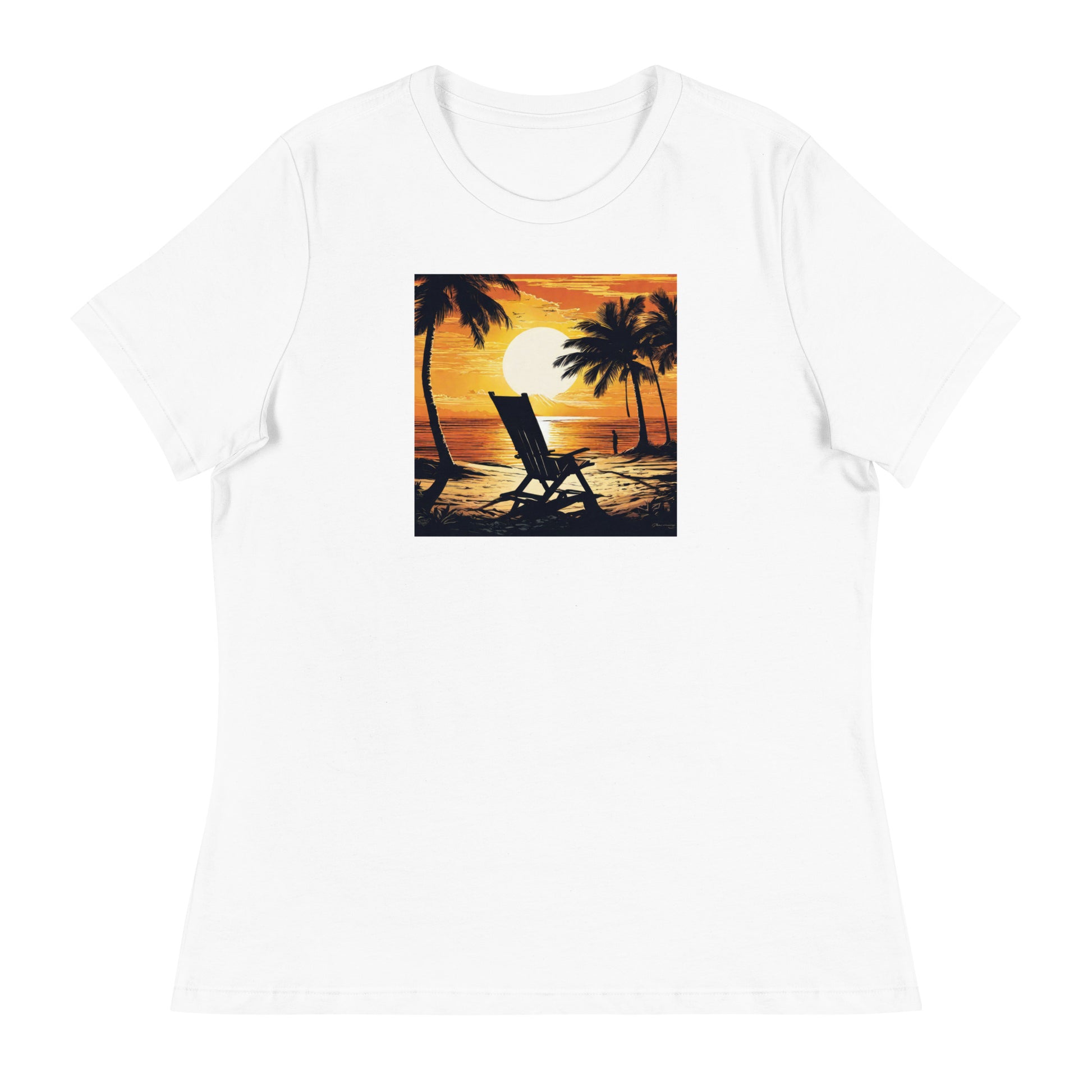 Summer Paradise Women's T-Shirt White