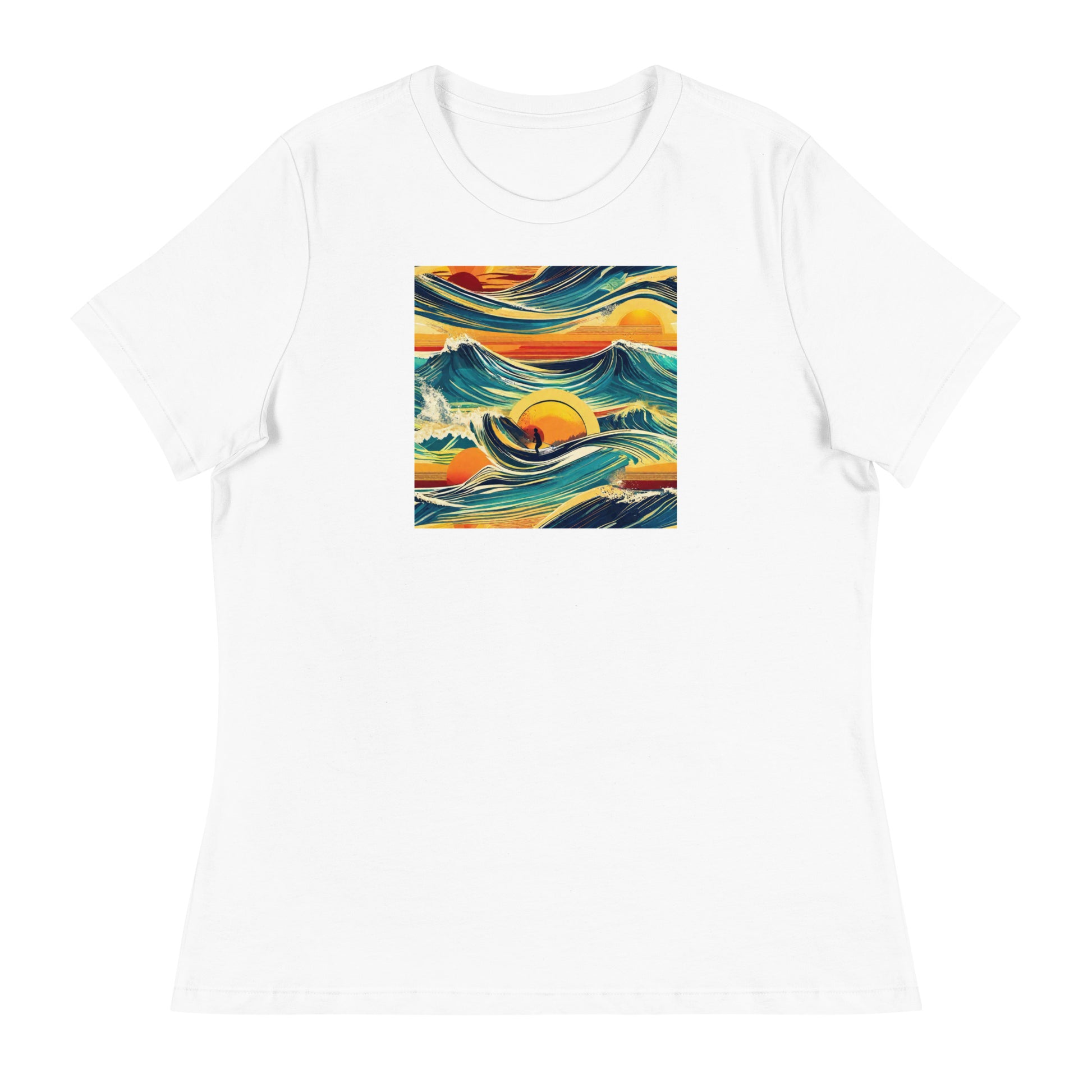 Surf's Up Women's T-Shirt White