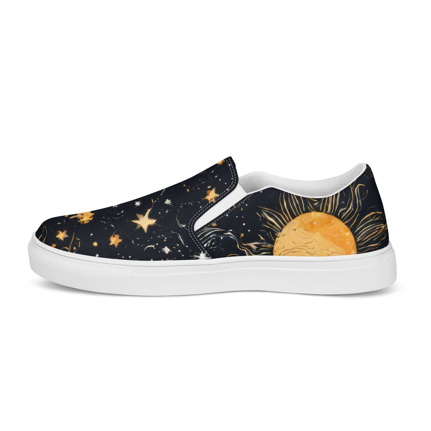 Moon and Stars Women's Slip-On Shoes