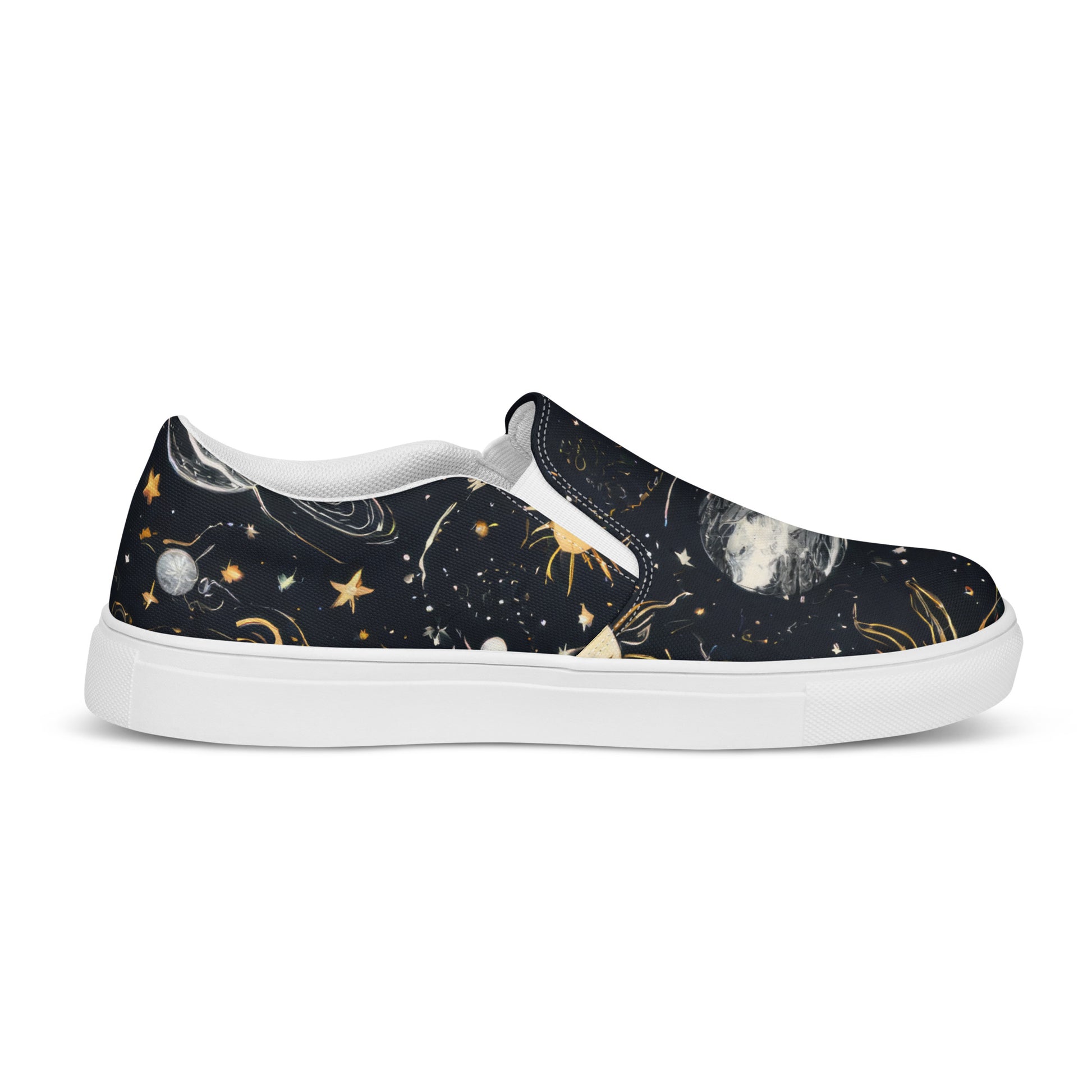 Moon and Stars Women's Slip-On Shoes